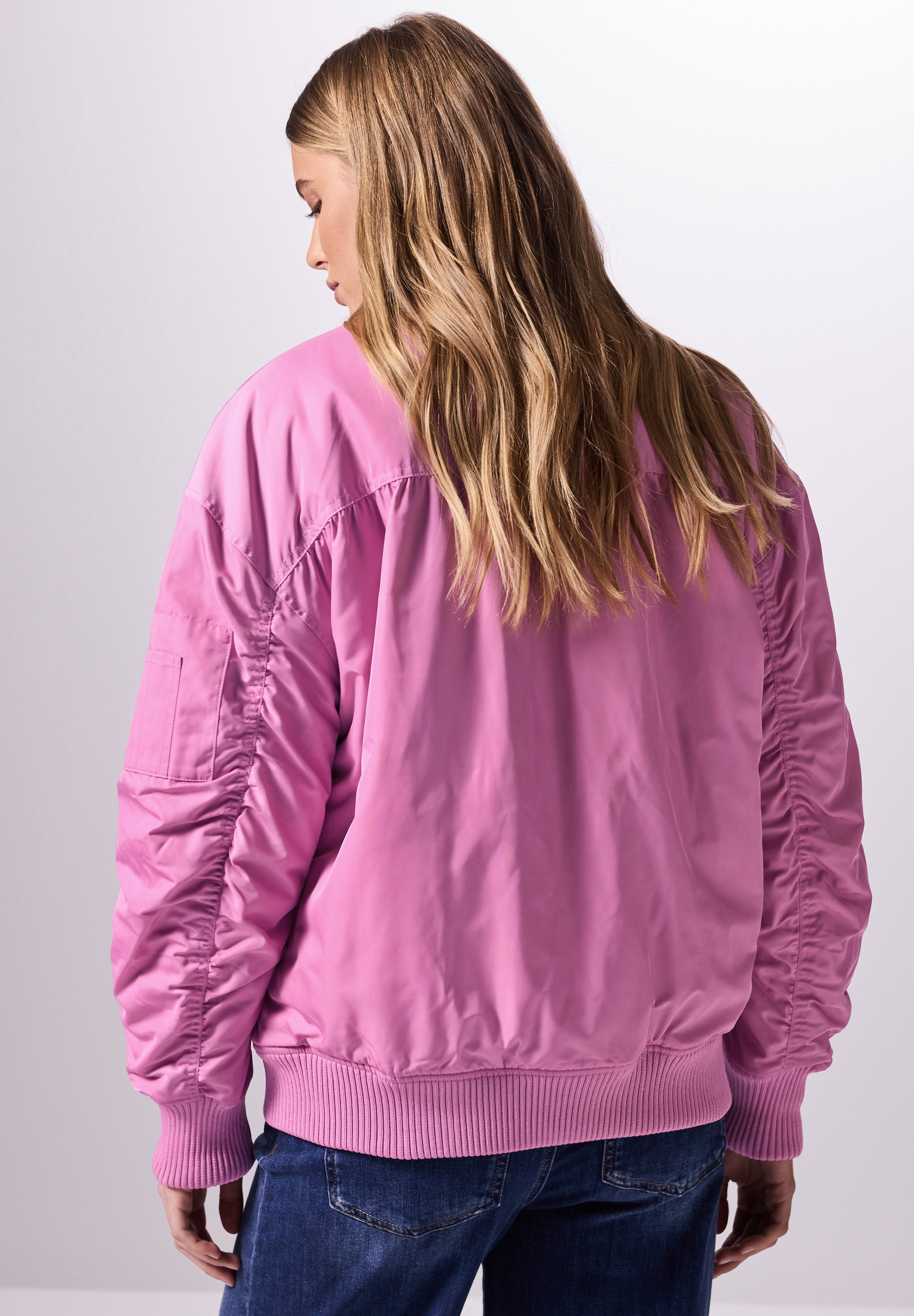 STREET ONE STUDIO Blouson, ohne Kapuze, mit Rundhalsausschnitt günstig online kaufen
