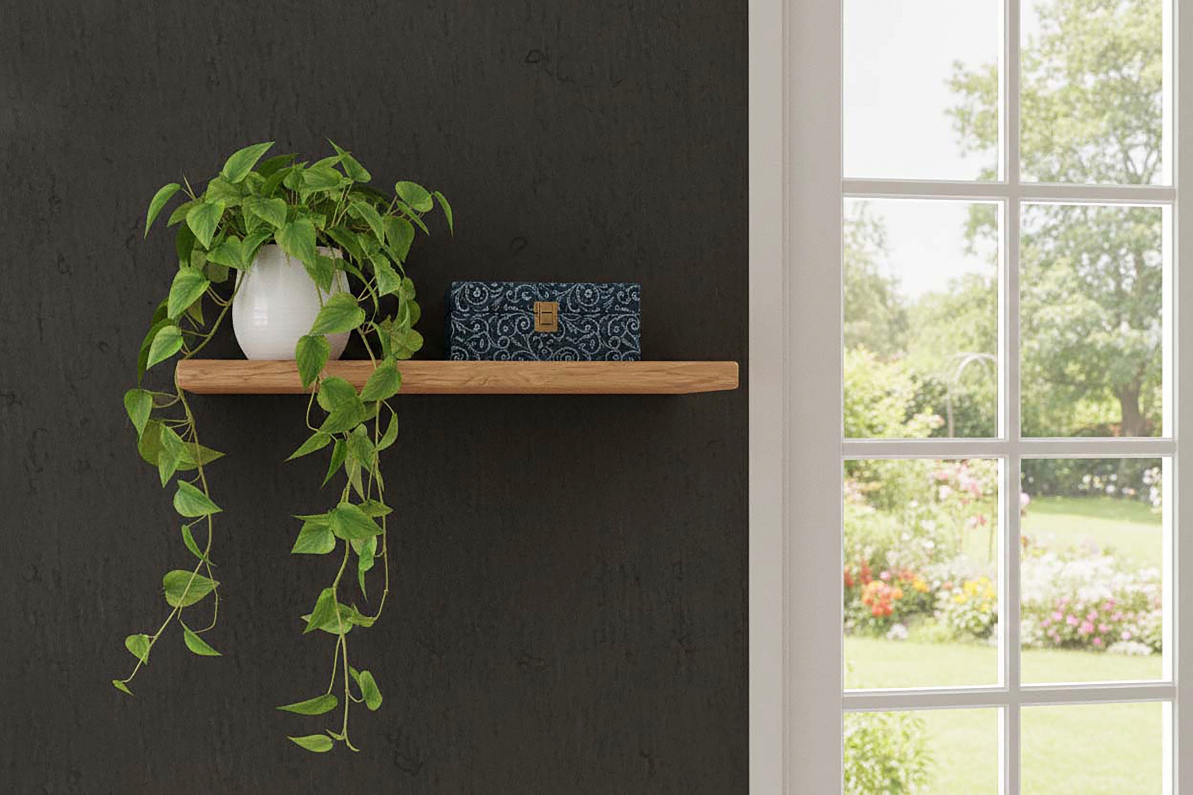 WIEMANN Wandregal "Lausanne, Regalbrett, Massivholz Erle" 2 Breiten auswähl günstig online kaufen