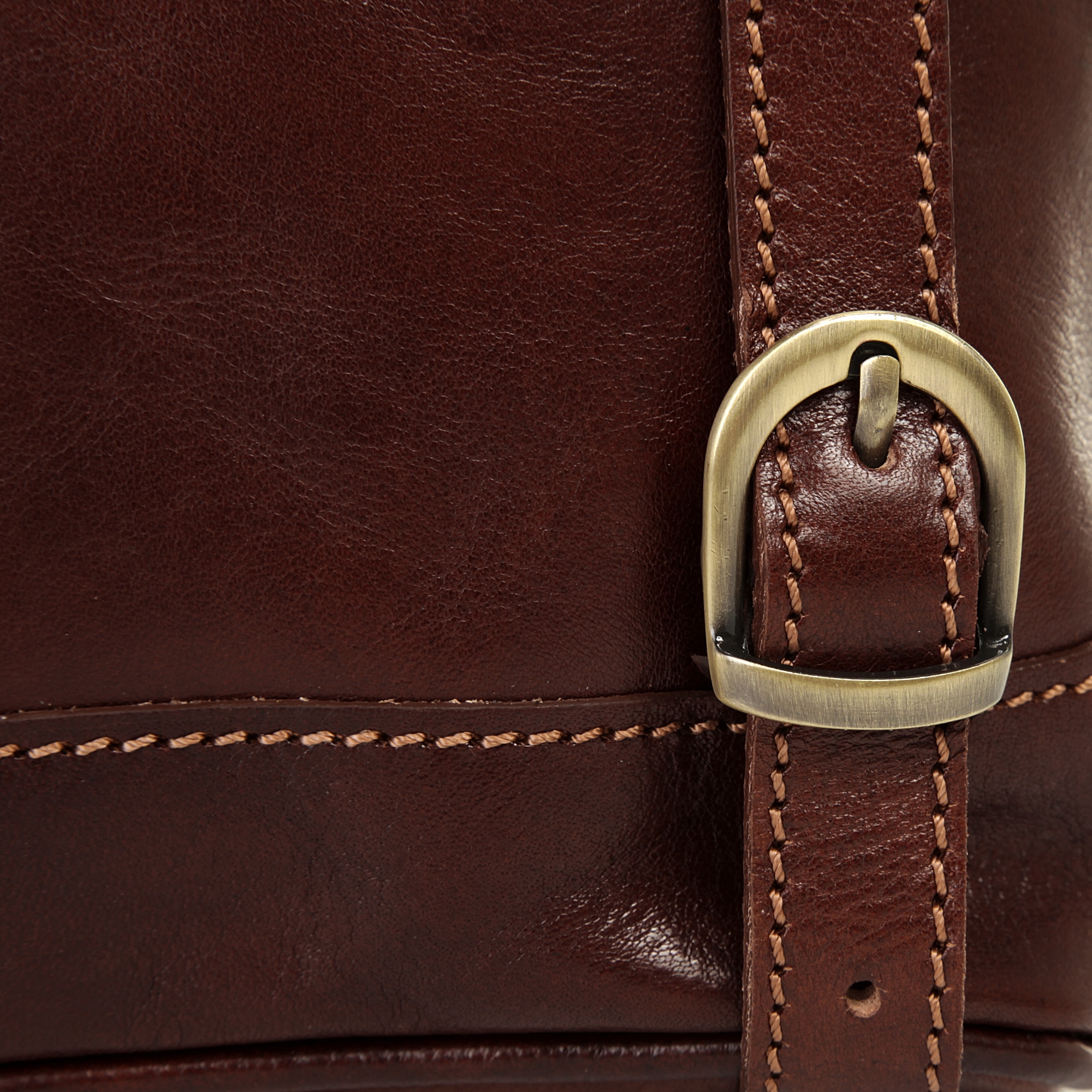 Piké Cityrucksack, echt Leder, Made in Italy