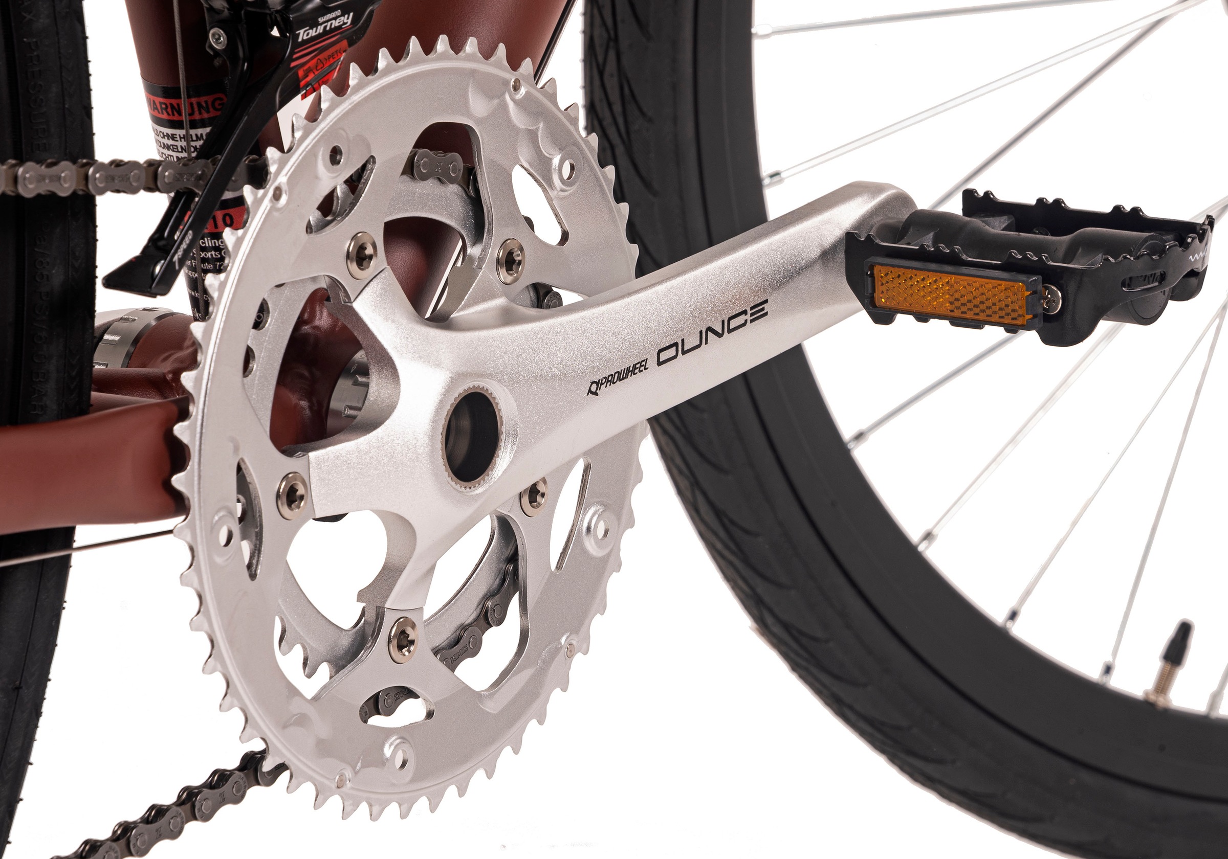 Adore Gravelbike »Gravelbike Rennrad 28'' G3006 braun RH 56 cm Adore«, 14 Gang, Shimano, Tourney Schaltwerk, Kettenschaltung