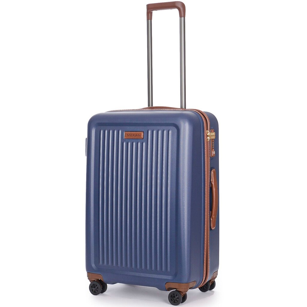 Stratic Hartschalen-Trolley »Merian M, navy«, 4 Rollen