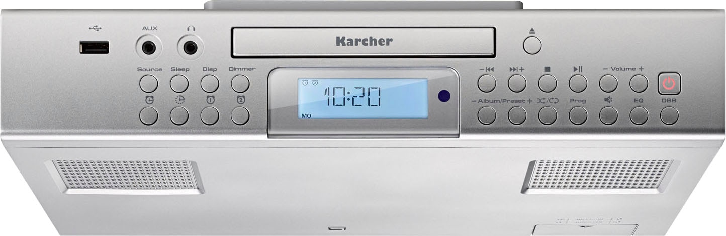 Karcher Küchen-Radio »RA 2050«, (UKW mit RDS 3 W)