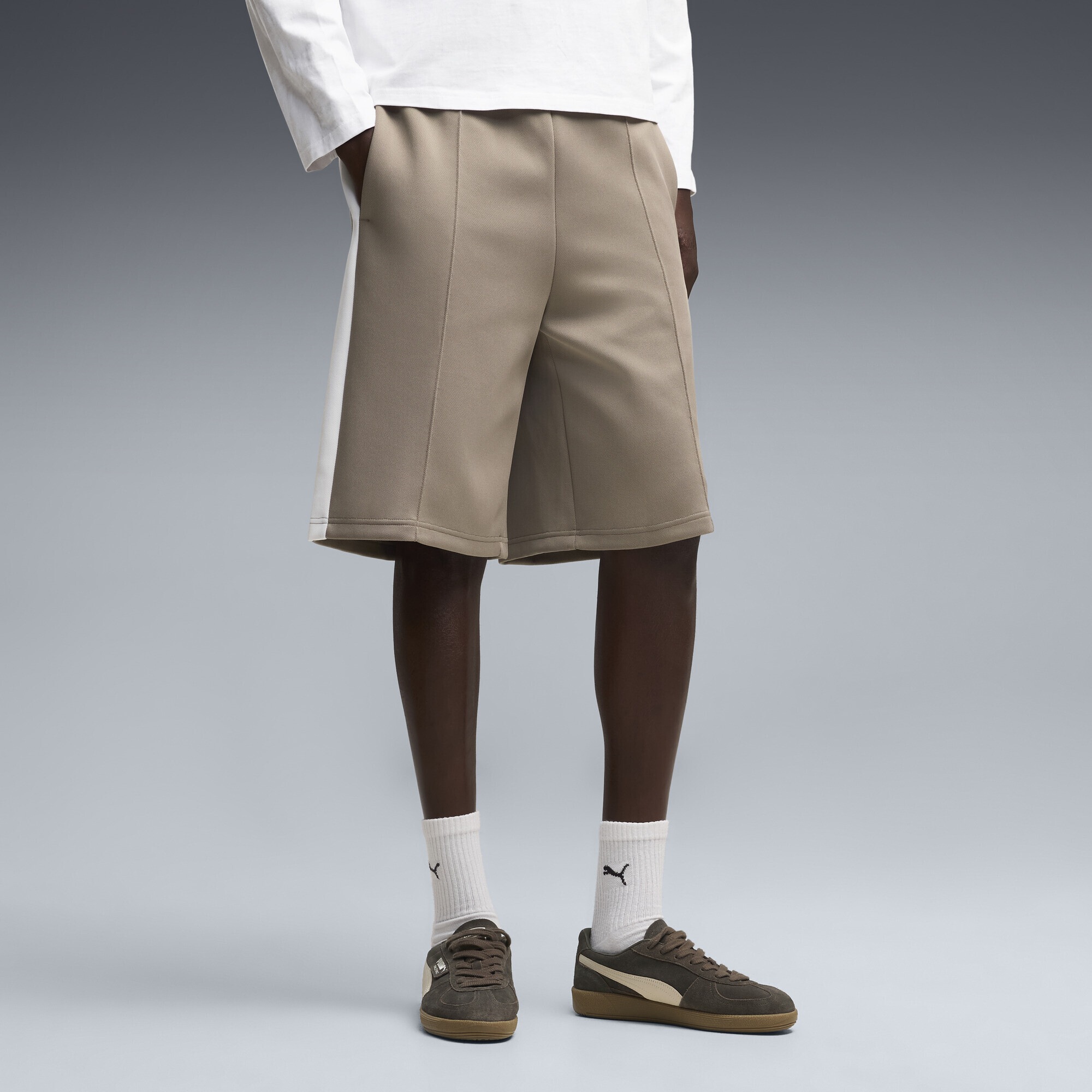 PUMA Sporthose »T7 Relaxed 9" Baggy Shorts Herren«