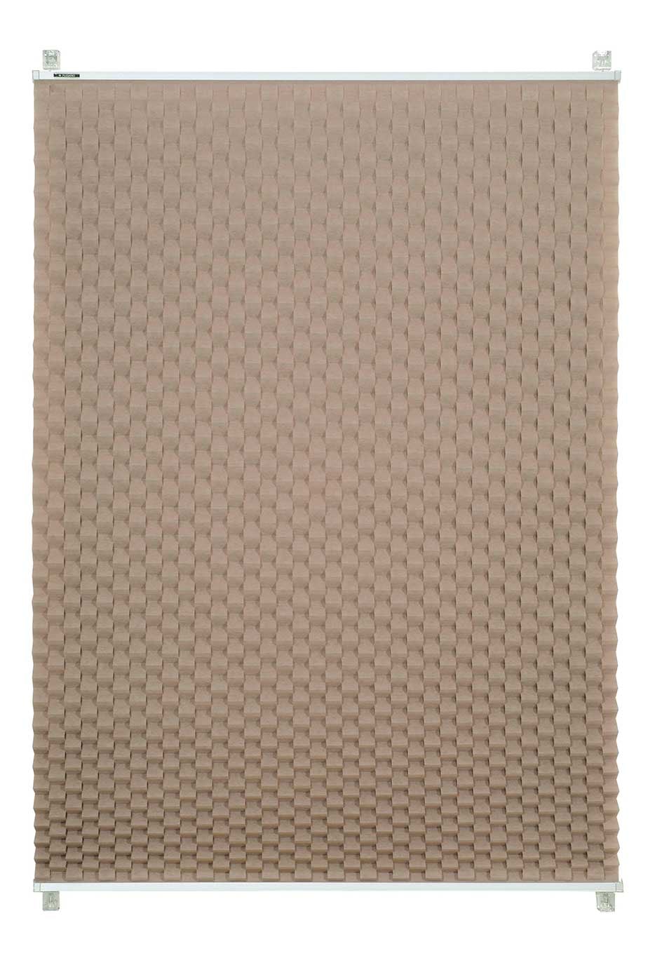 K-HOME Plissee »Diamantplissee von K-home, 3D-Effekt, patentiertes Design« Lichtschutz ohne Bohren verspannt