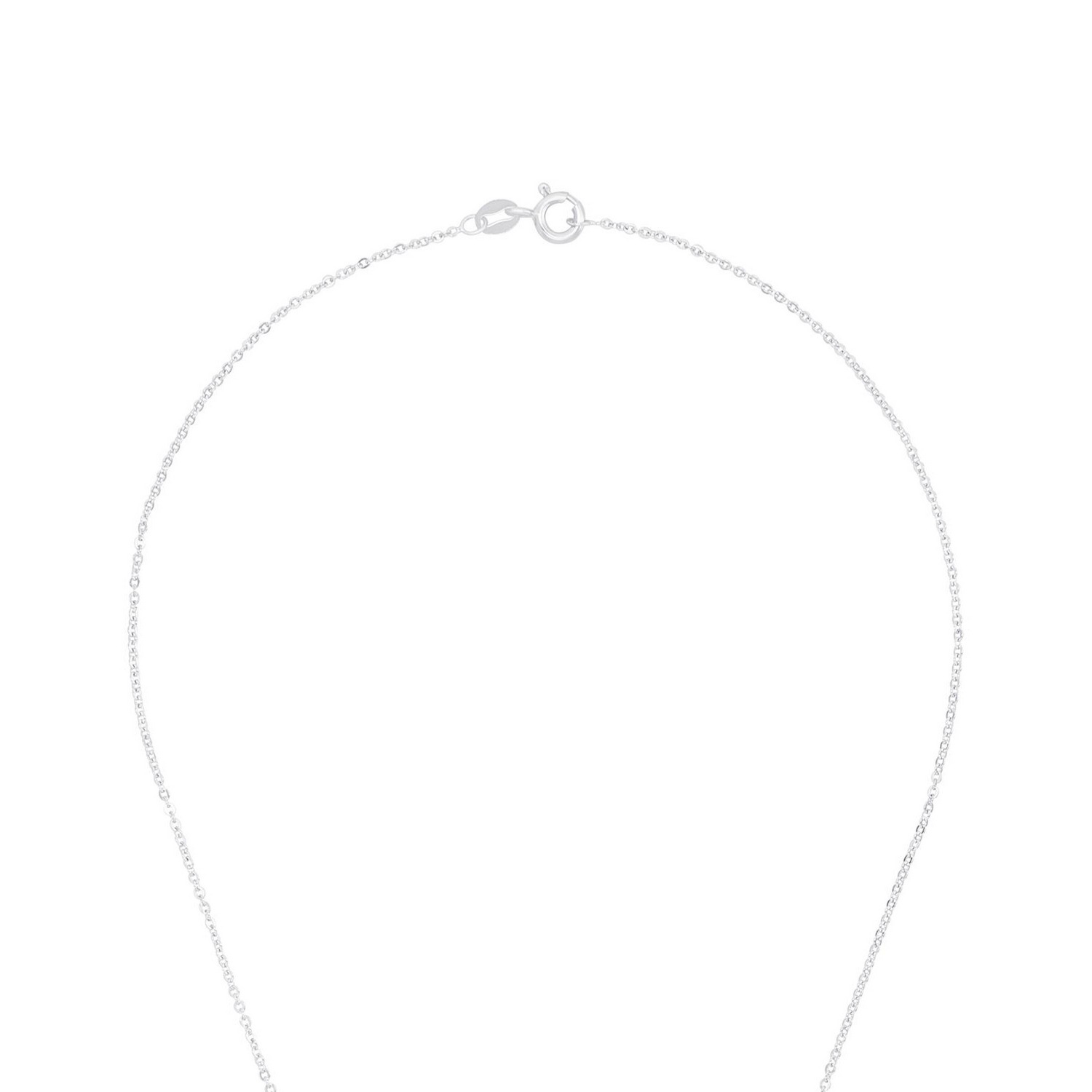 Amor Kette mit Anhänger »Schmuck Geschenk, Kleeblatt« mit Glasstein, Zirkonia (synth.)