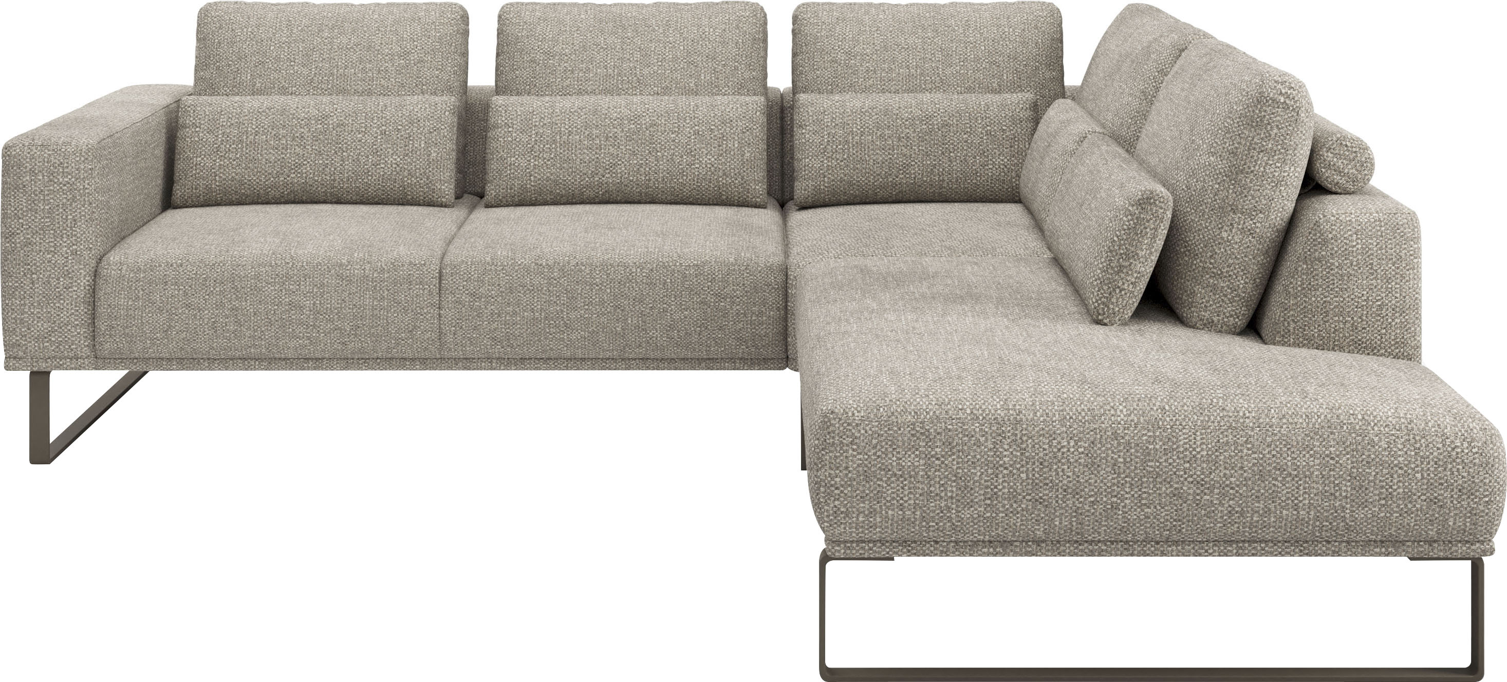 Musterring Ecksofa "JUSTB PM100, stilvoller Lounge-Komfort von Musterring" Kollektion Bettina Zimmermann, optionaler Sitzvorzug & Fuß-Auswahl