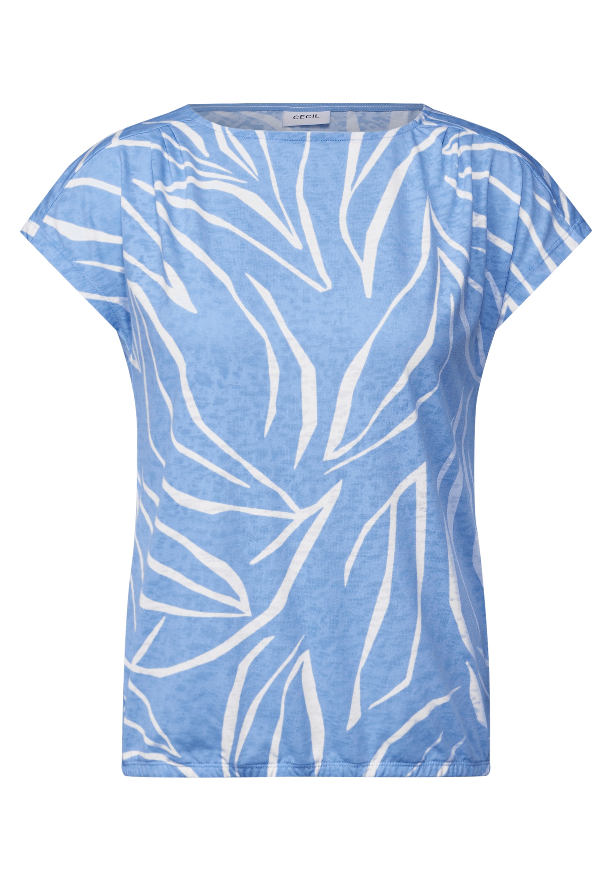 Cecil T-Shirt, mit U-Boot-Ausschnitt