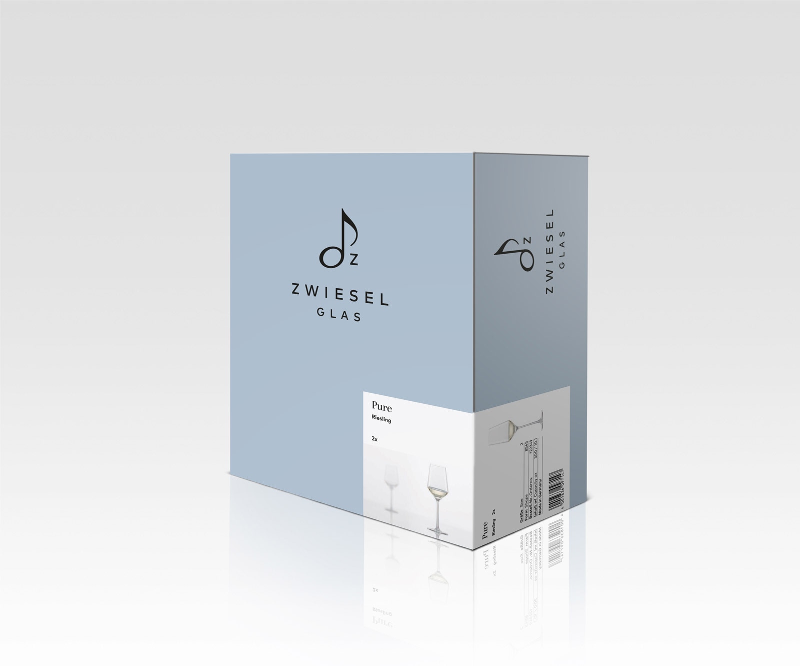 Zwiesel Glas Weißweinglas »Weißweingläser Pure 300 ml 2er Set transparent«