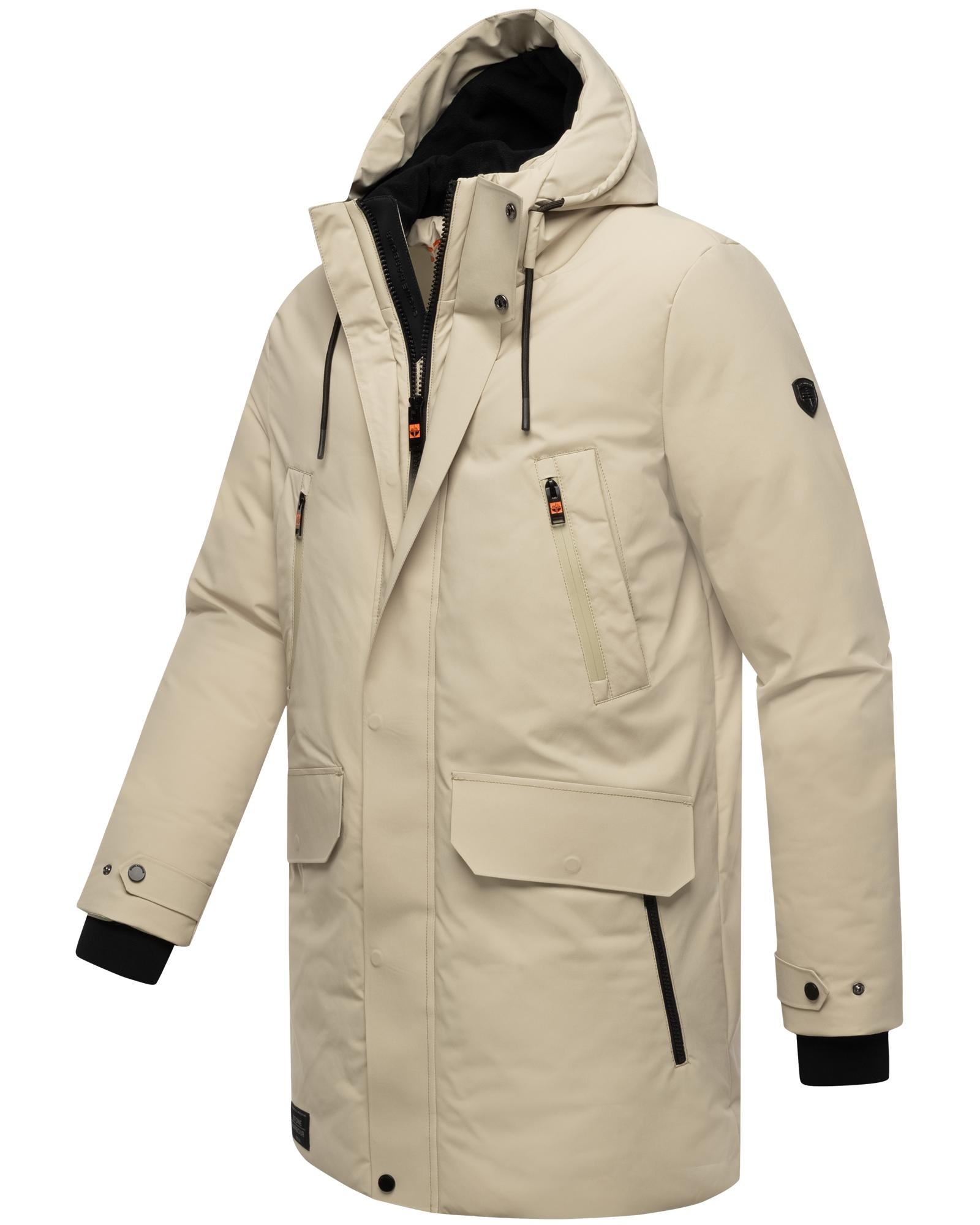 Stone Harbour Wintermantel »Kitraan XX« Langer Herren Winterparka mit zahlreichen Taschen