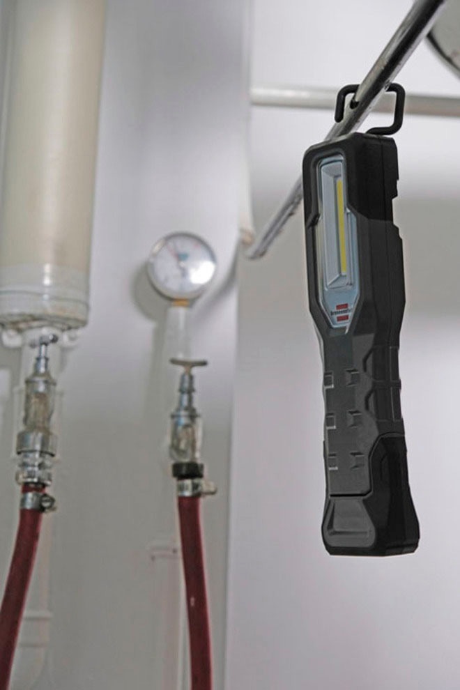Brennenstuhl Handleuchte »HL 1000 A«, mit integriertem Akku und USB-Kabel