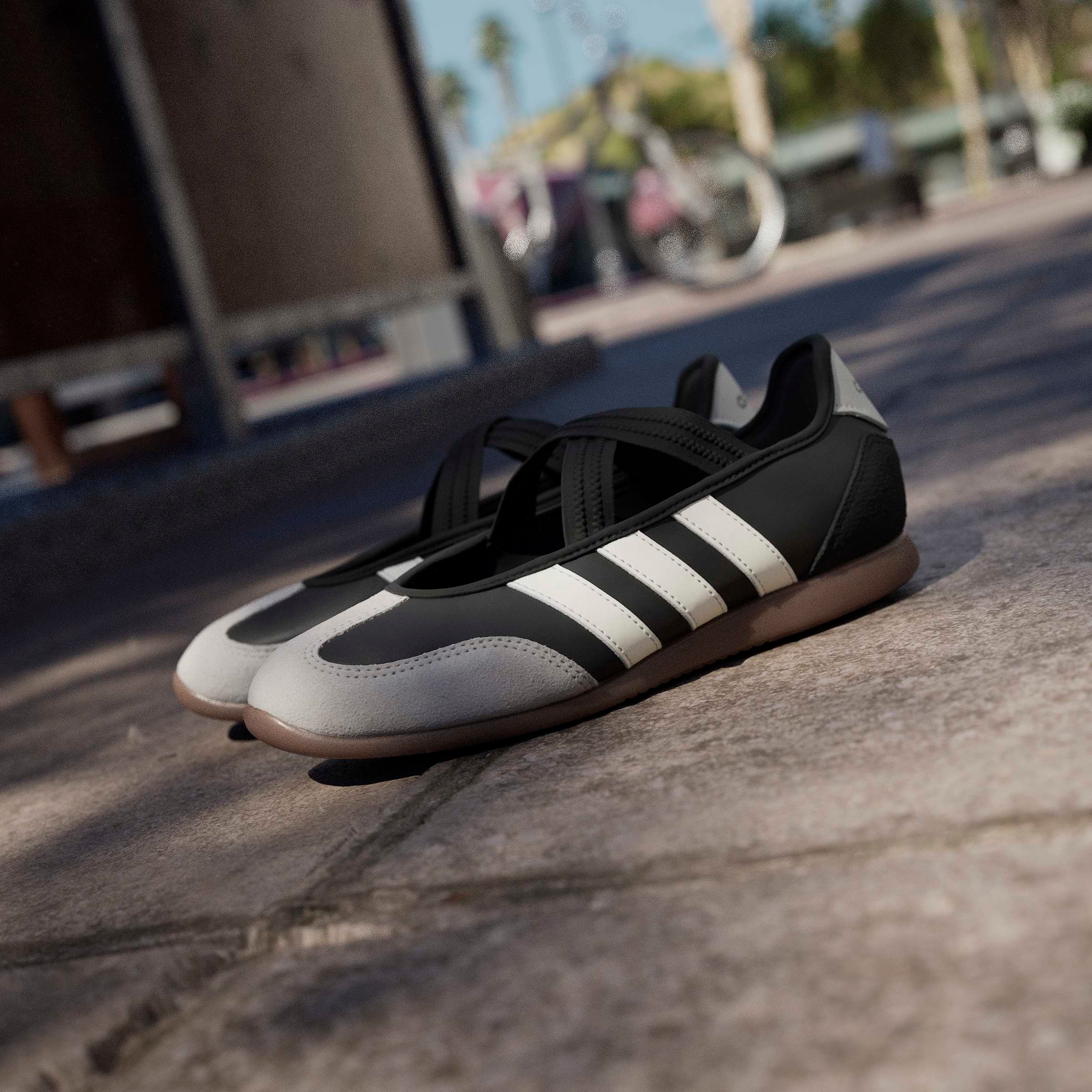adidas Sportswear Sneaker Ballerinas »BARREDA MARY JANE«  inspiriert vom design des adidas samba mary jane