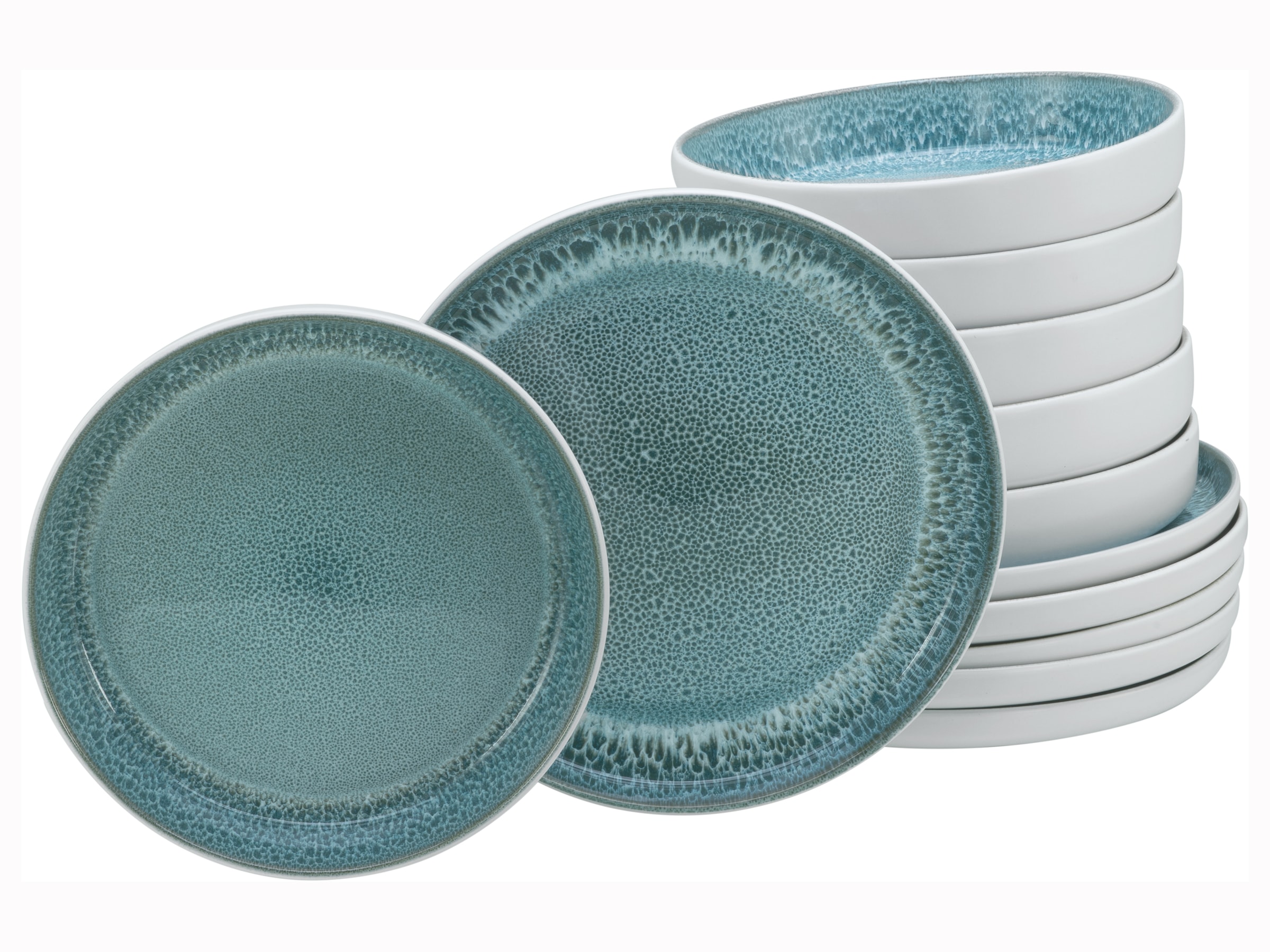 my home Tafelservice "modernes Geschirr-Set, Service Nydala" hohe Haltbarke günstig online kaufen