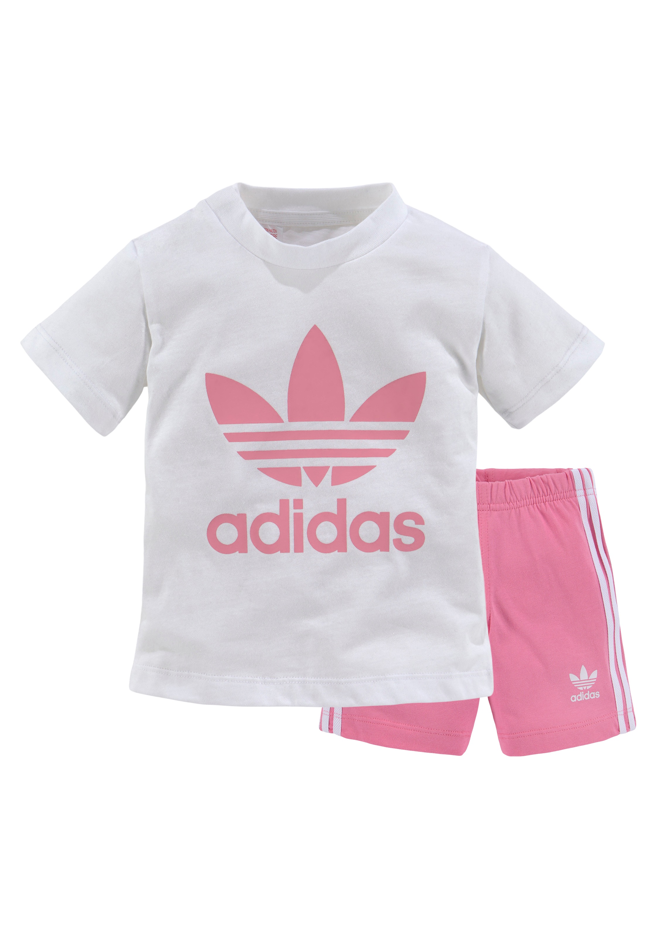 UND bestellen Shorts | online SET«, adidas SHORTS (Set) BAUR Originals T-Shirt & »TREFOIL