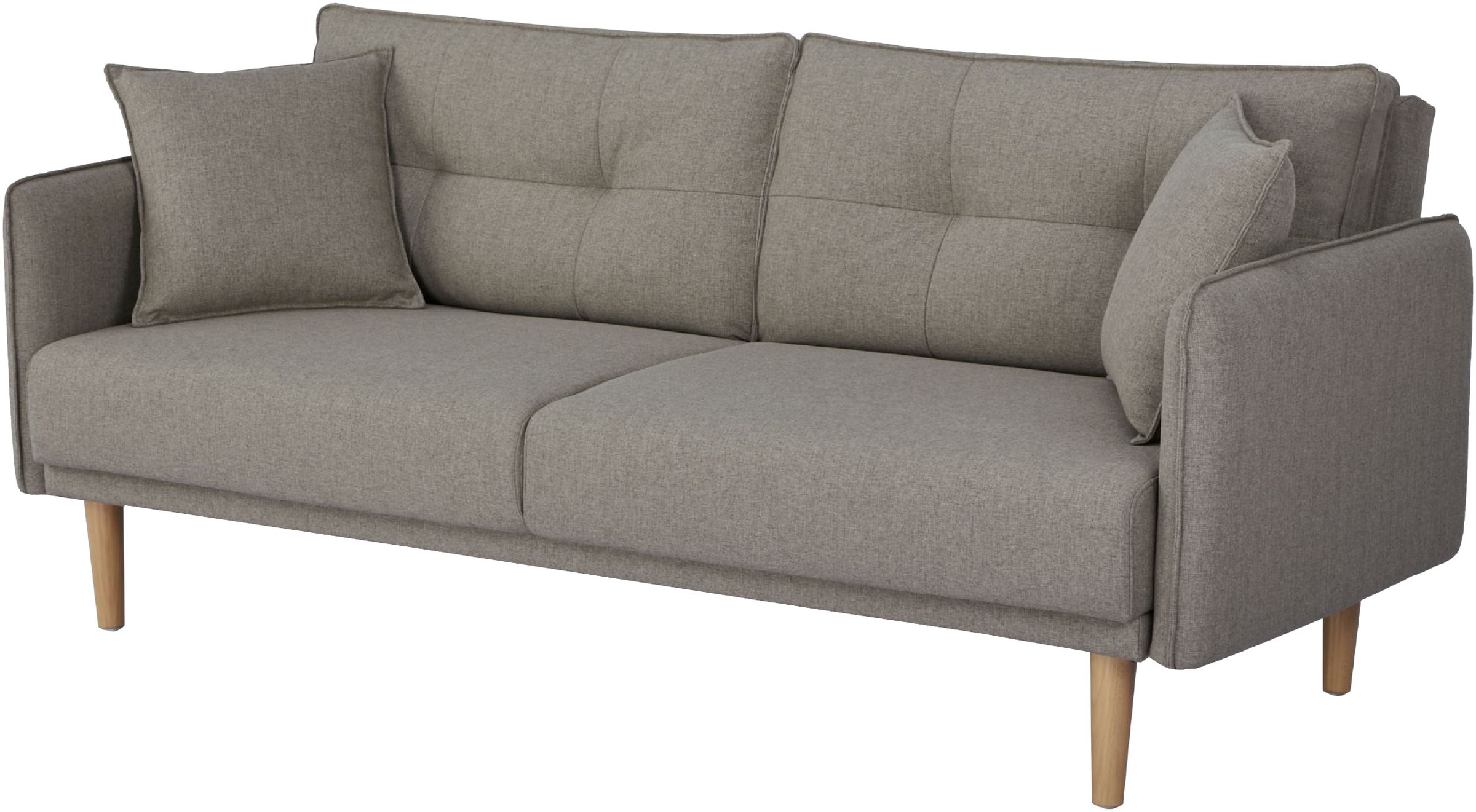 Home affaire Schlafsofa "SORENITY, 196 cm, 3-Sitzer, verstellbare Rückenleh günstig online kaufen
