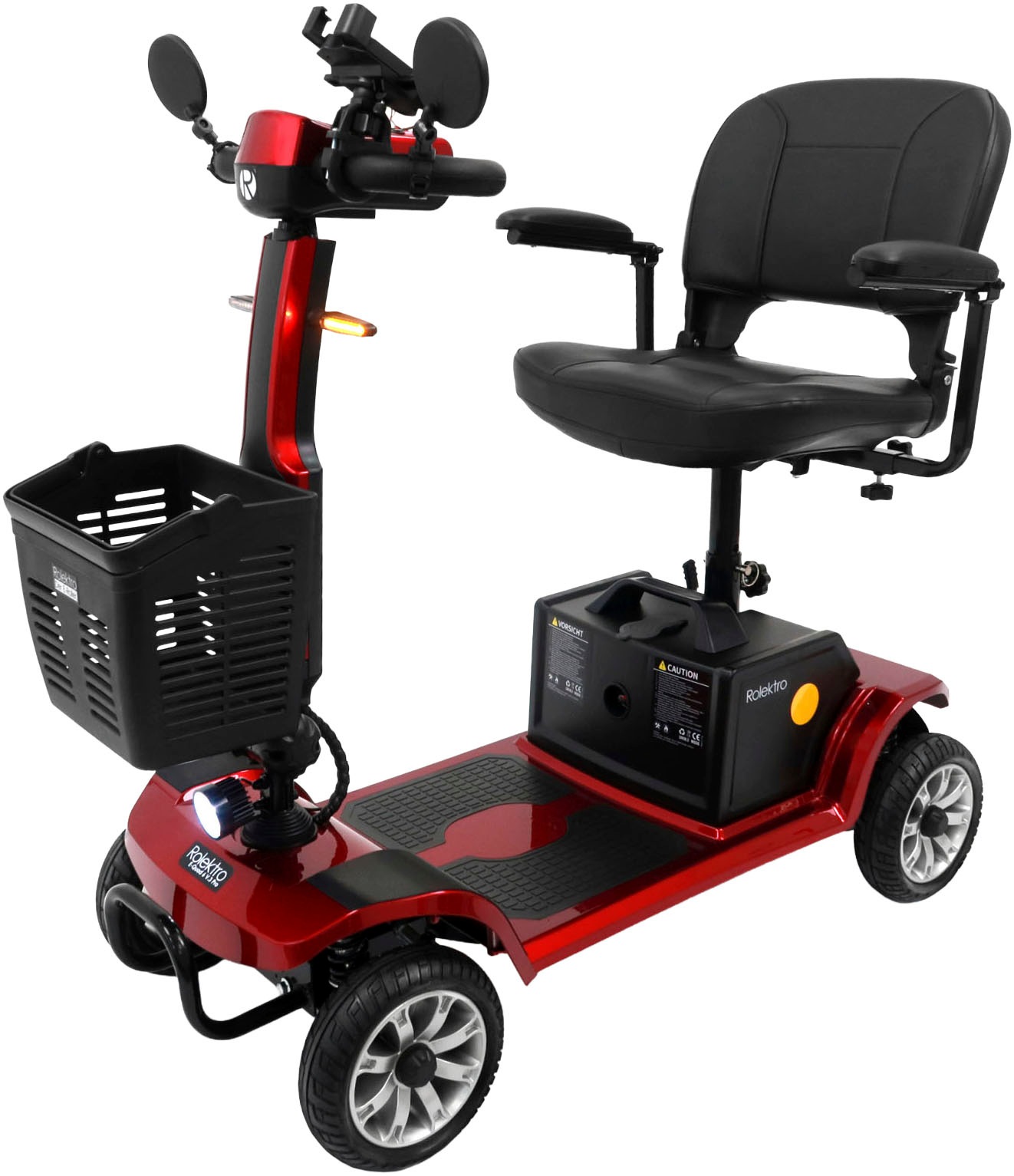 Rolektro Elektromobil »E-Quad 6 V.3 Pro, Rot, 24V-20Ah Lithium-Akku, 300 Watt«