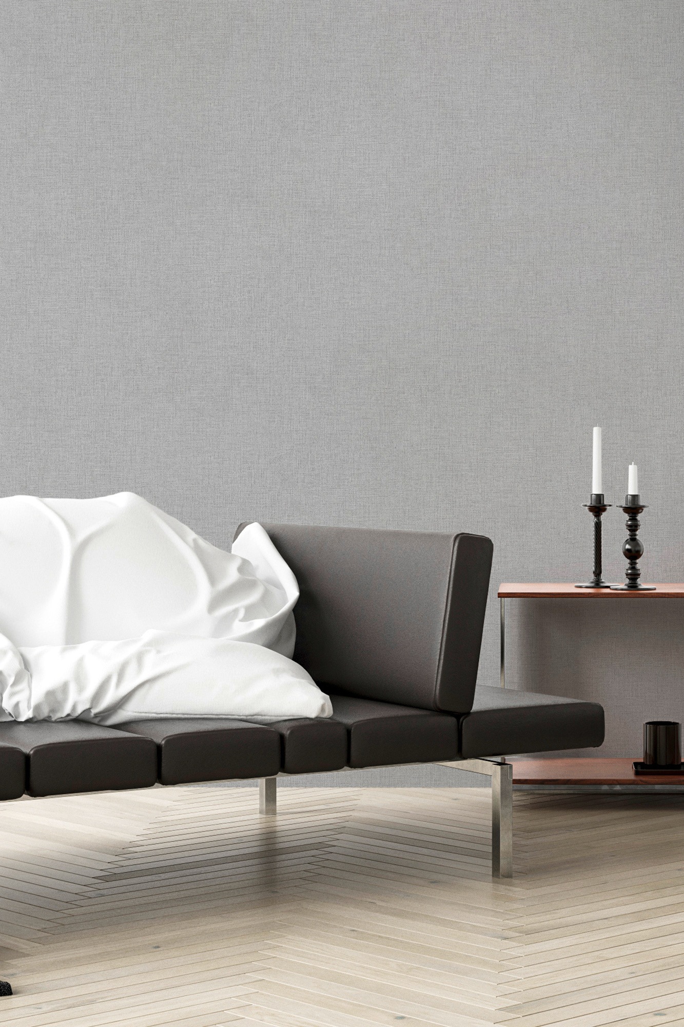 living walls Vliestapete »New Walls Uni« einfarbig | uni | unifarben leicht strukturiert Uni Tapete einfarbig Tapeten Wohnzimmer Schlafzimmer Küche modern Büro