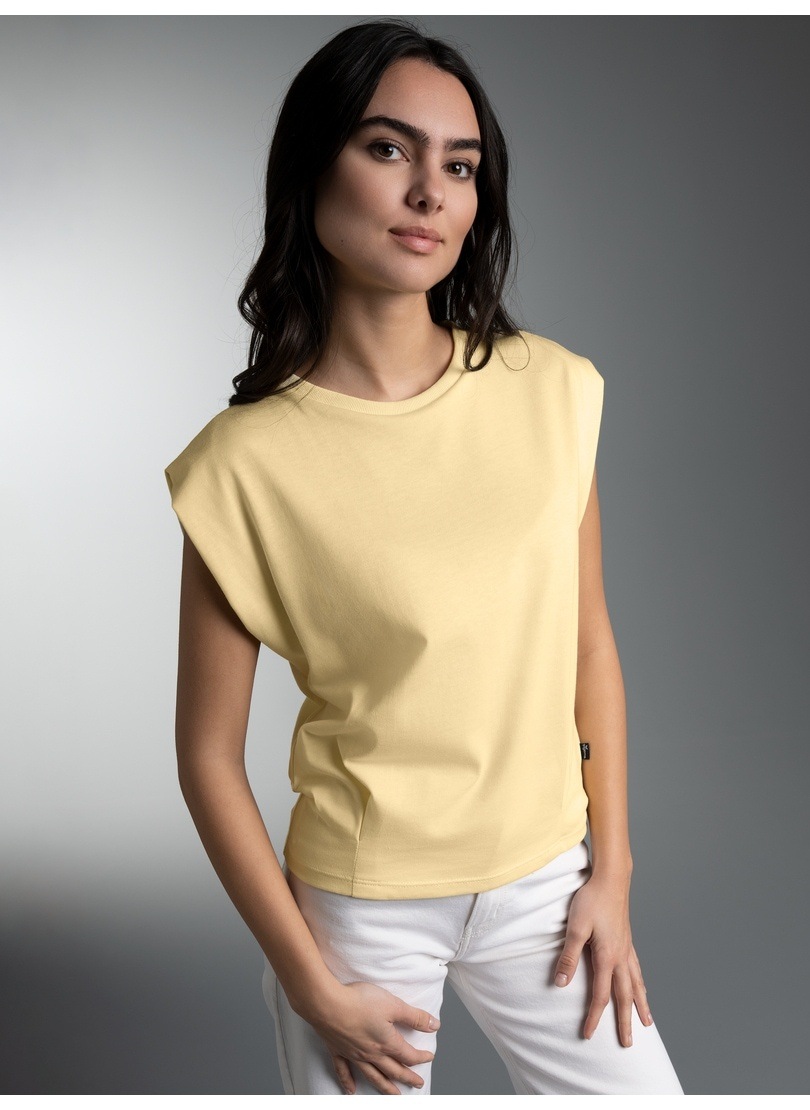 Trigema T-Shirt "TRIGEMA T Shirt mit modischen Falten" 1