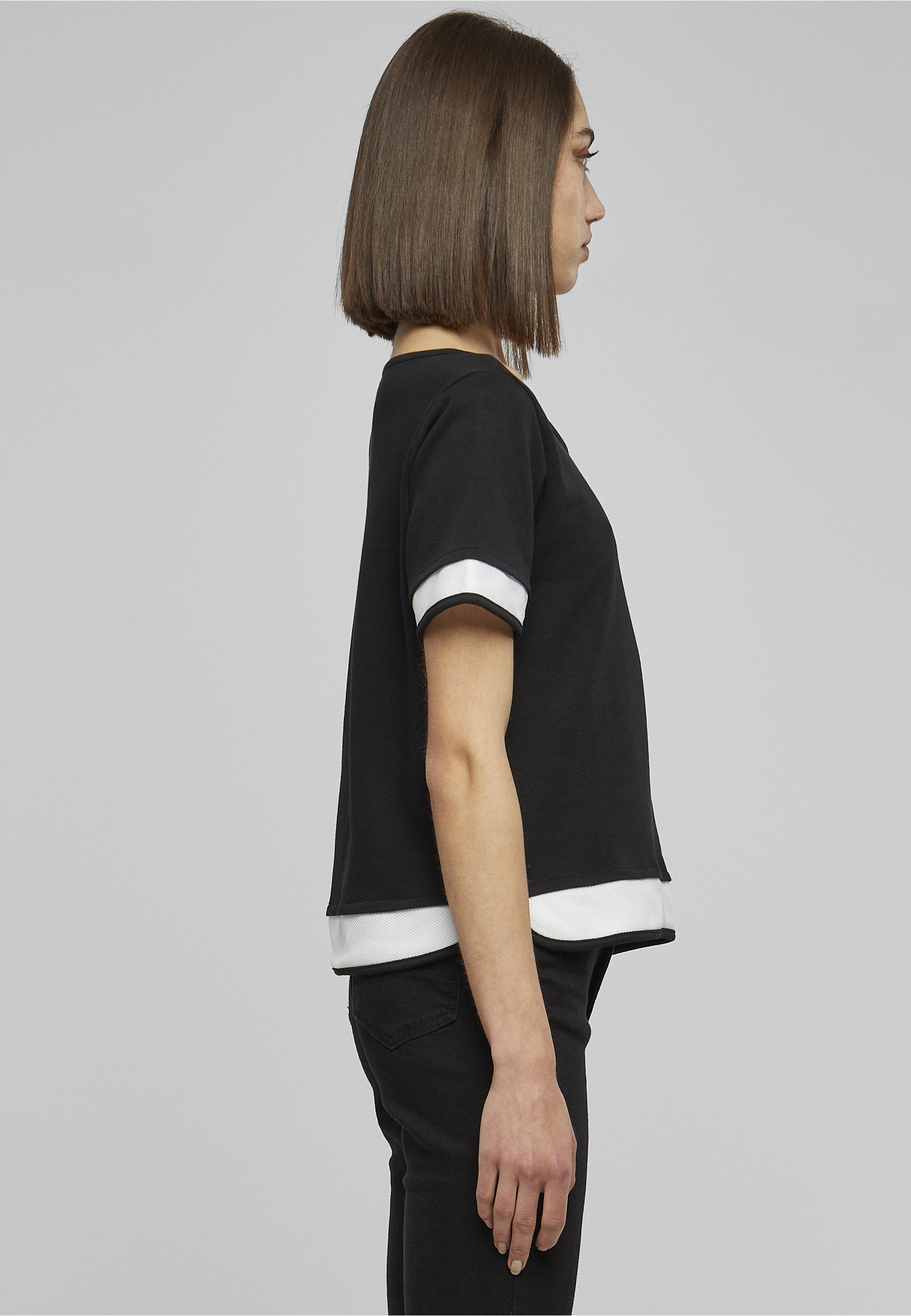 URBAN CLASSICS T-Shirt »Urban Classics Damen Ladies Terry Mesh Tee« 1 Stk.