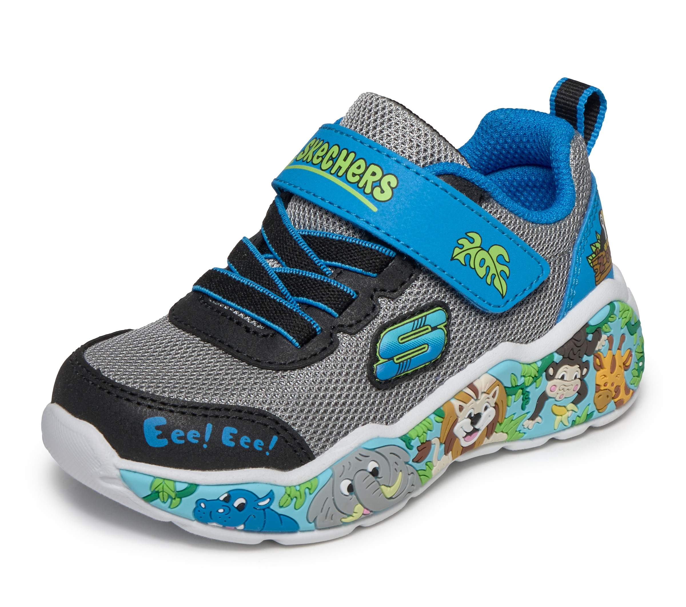 Skechers Lauflernschuh "PLAY SCENE" Freizeitschuh mit bedruckter Sohle, Größenschablone zum Download