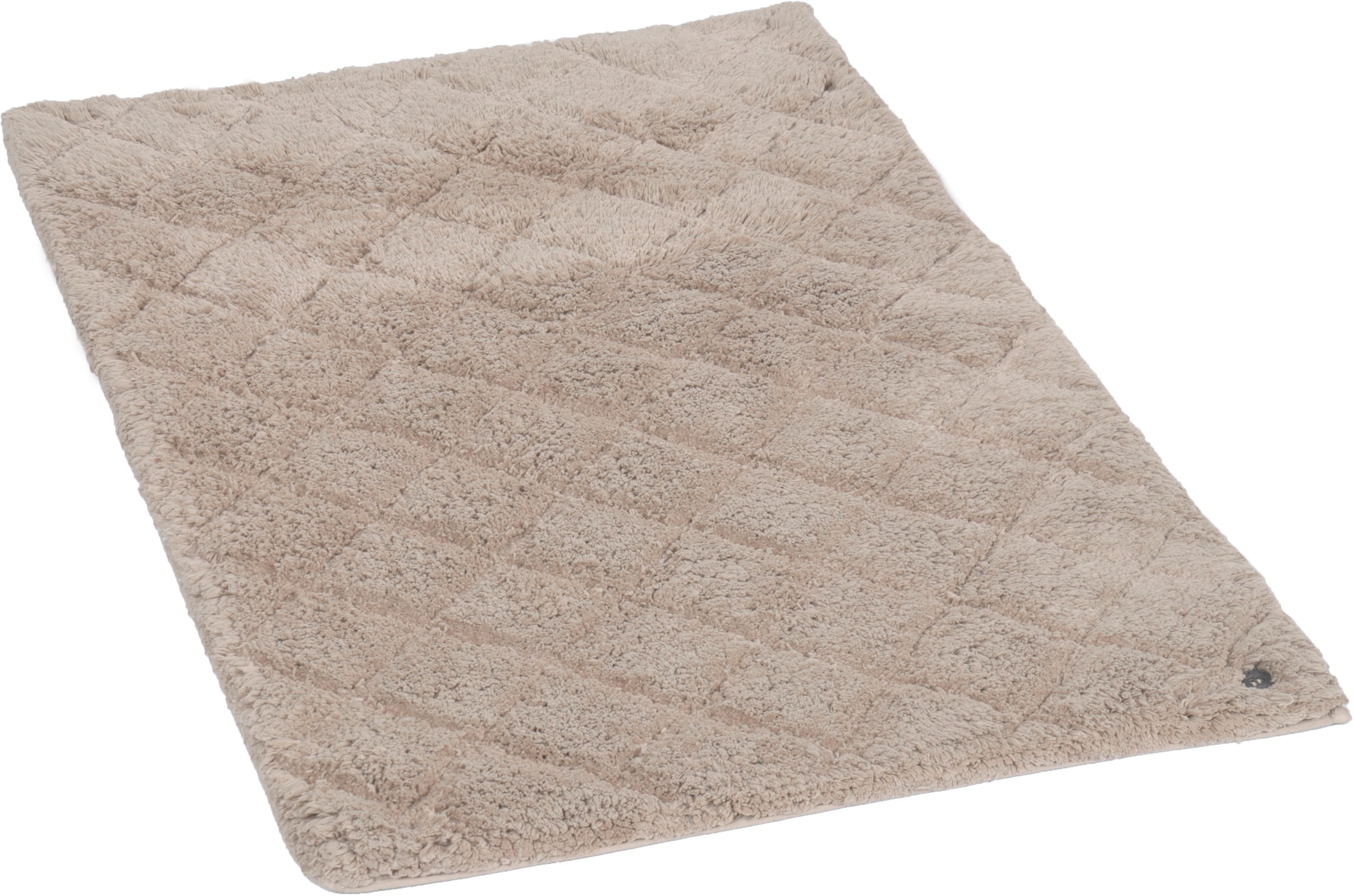 TOM TAILOR HOME Badematte "Cotton Diamond" Höhe 20 mm rutschhemmend beschic günstig online kaufen