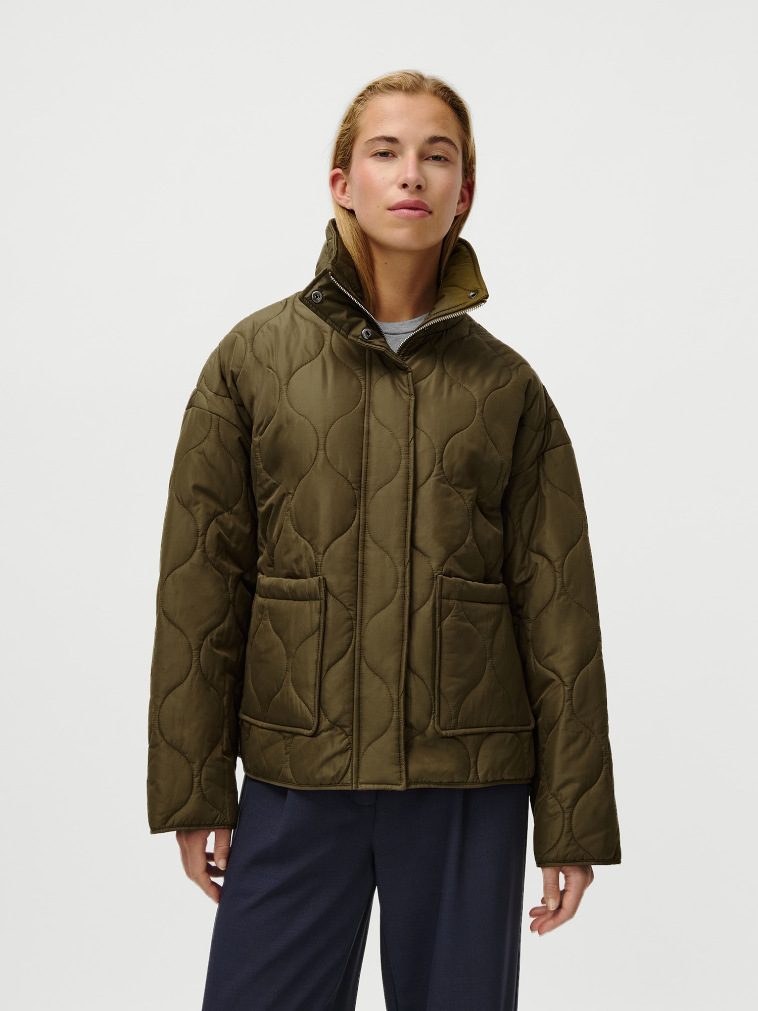 LeGer Steppjacke "Beyond, LeGer by Lena Gercke" ohne Kapuze Regular fit mit günstig online kaufen