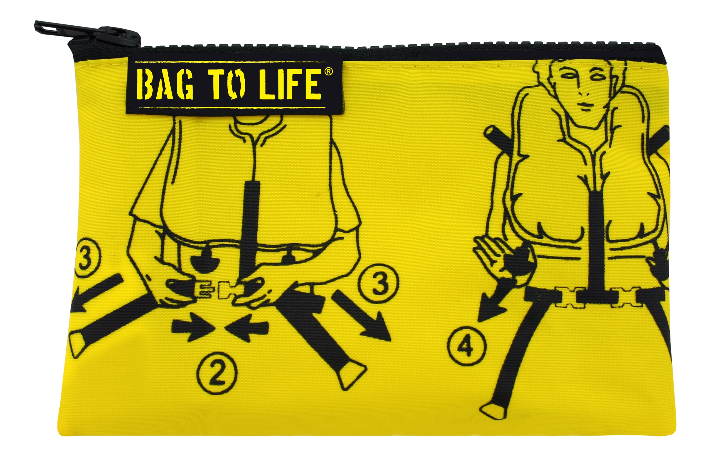 Bag to Life Tablettasche, (3 tlg.), aus recyceltem Material