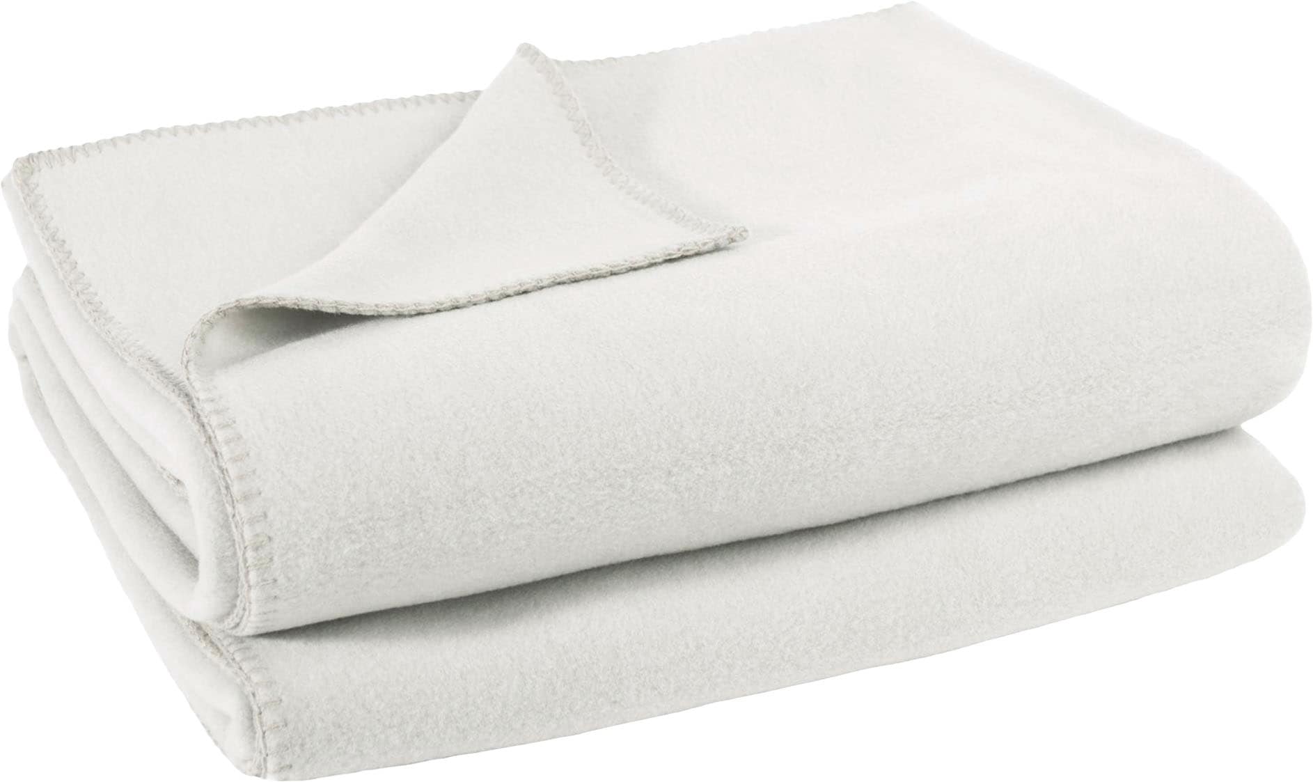 ZOEPPRITZ1828 Wohndecke "Soft-Fleece" unverwechselbarem Cashmere Handfeel, made in Italy, PREMIUM