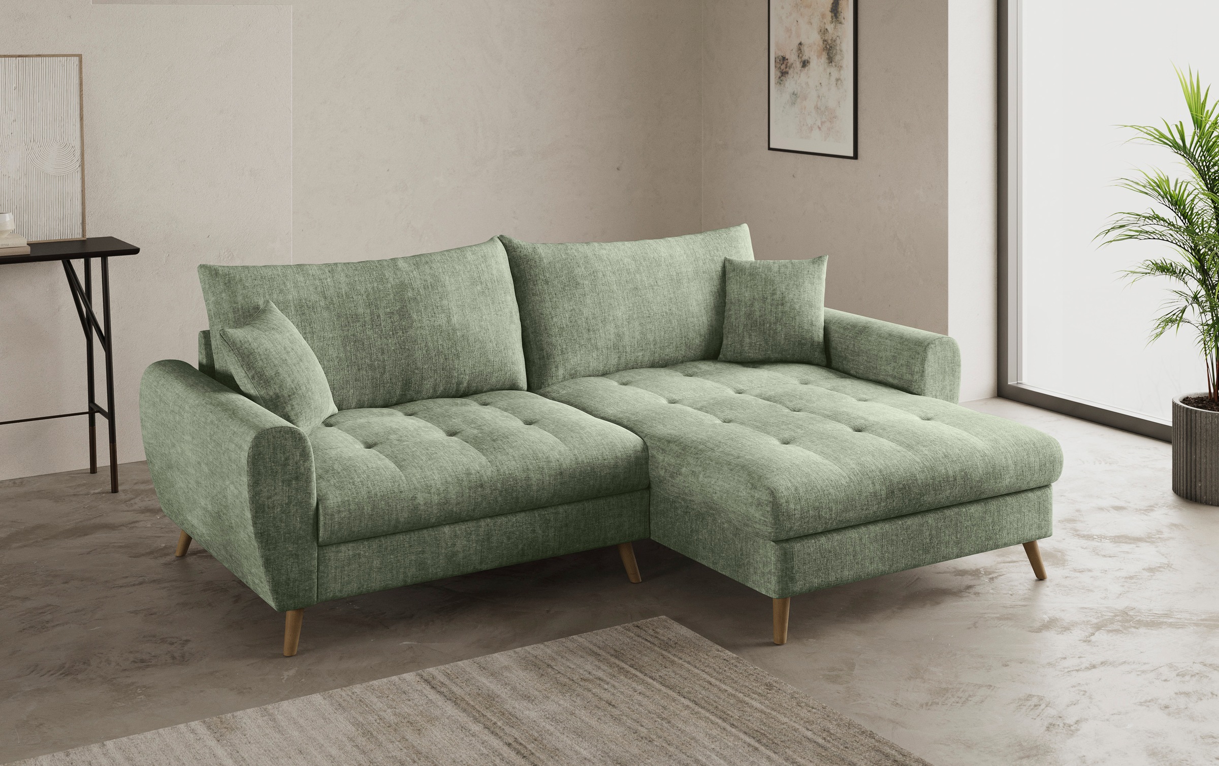 Mr. Couch Ecksofa "Blackburn II, L-Form", Mit Kaltschaumpolsterung bis 140 günstig online kaufen