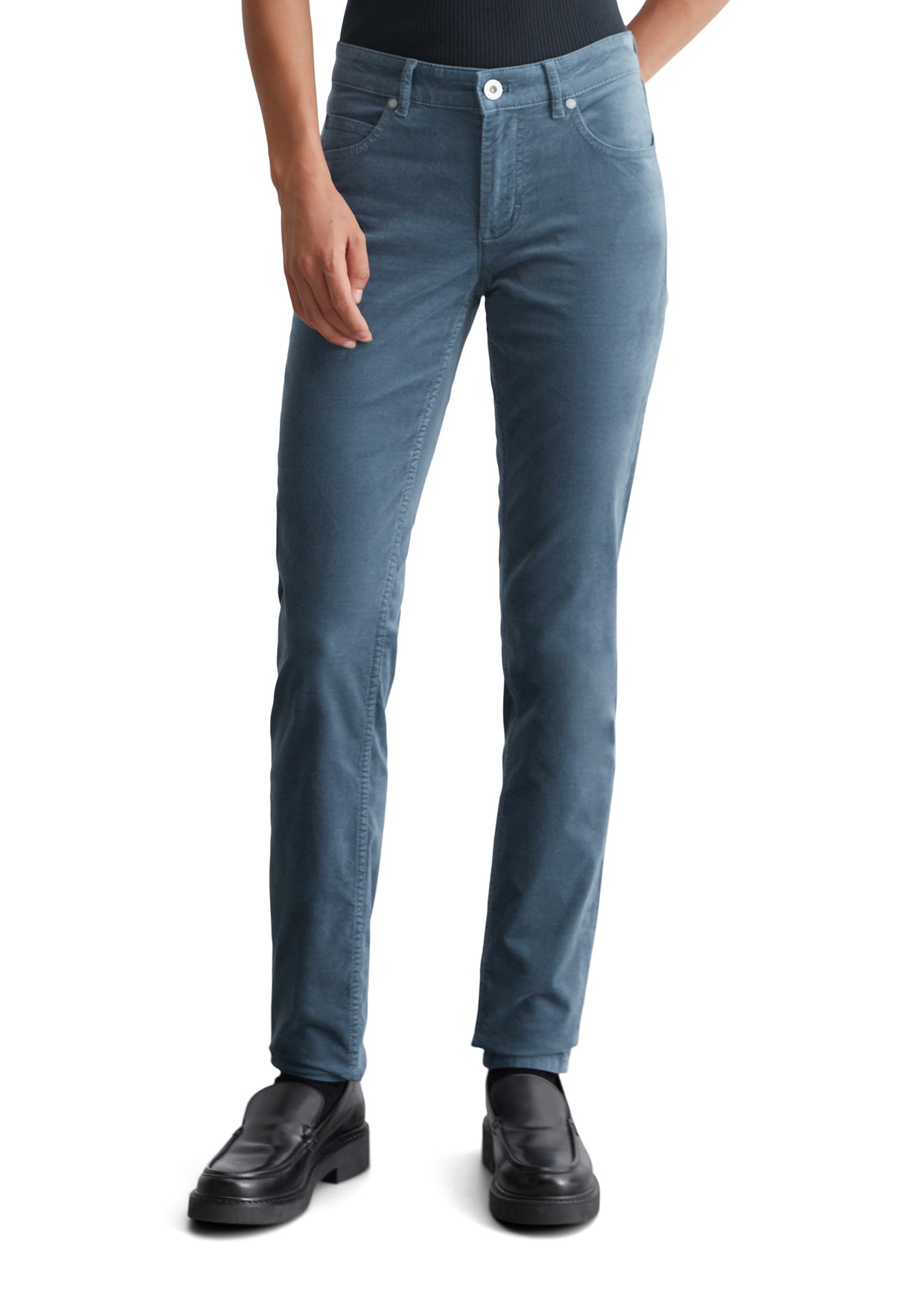 Marc OPolo 5-Pocket-Hose "aus Organic-Cotton-Viskose-Stretch" günstig online kaufen