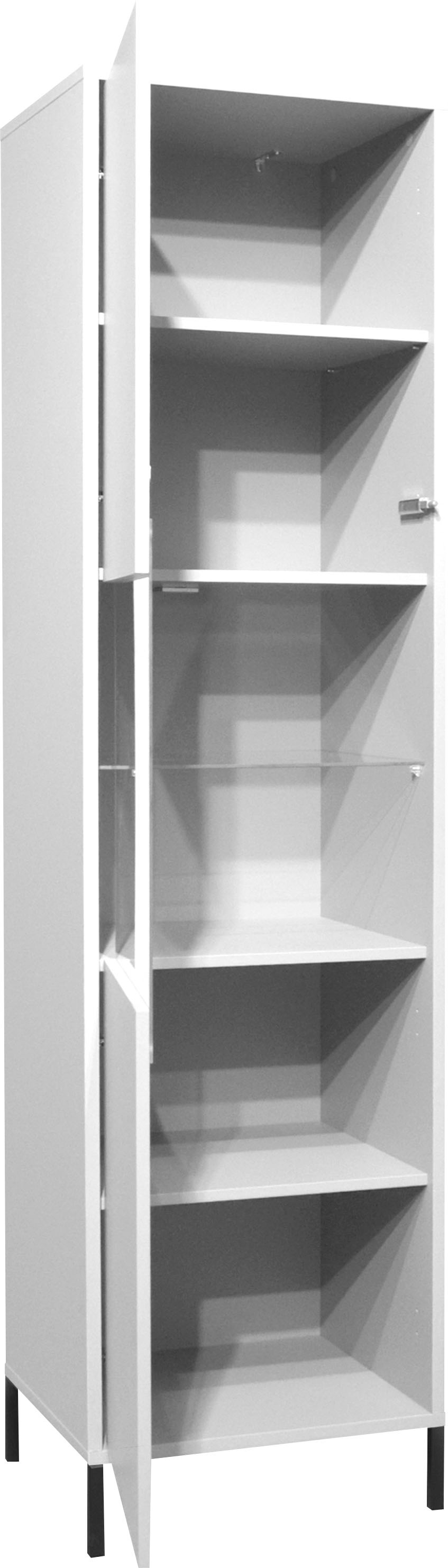 Thumbnail - Mäusbacher Standvitrine "Bonnie TOPSELLER", Vitrine mit wechselbarem Türanschlag