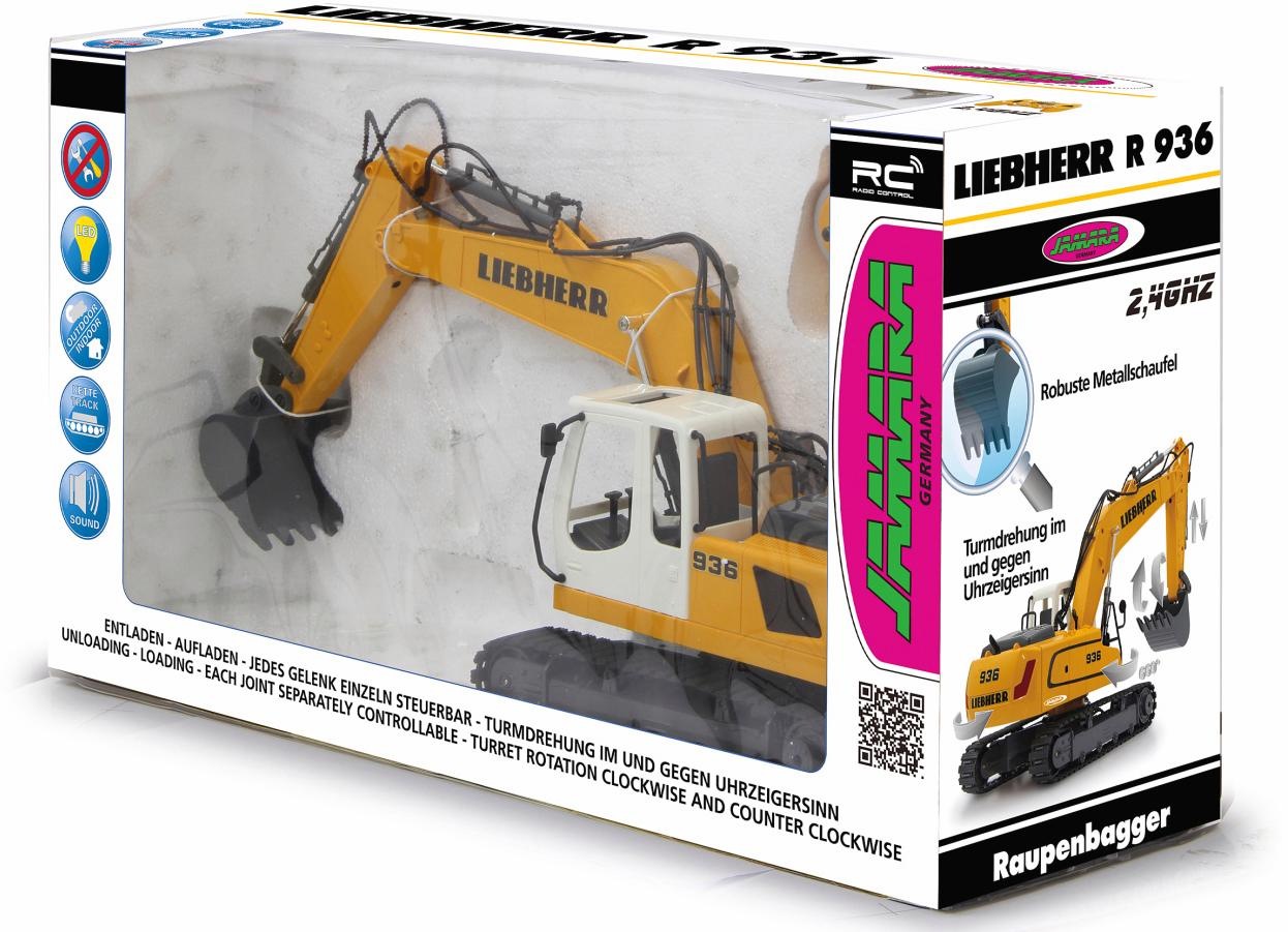 Jamara RC-Bagger »R936 Liebherr«, mit Sound und LED Beleuchtung