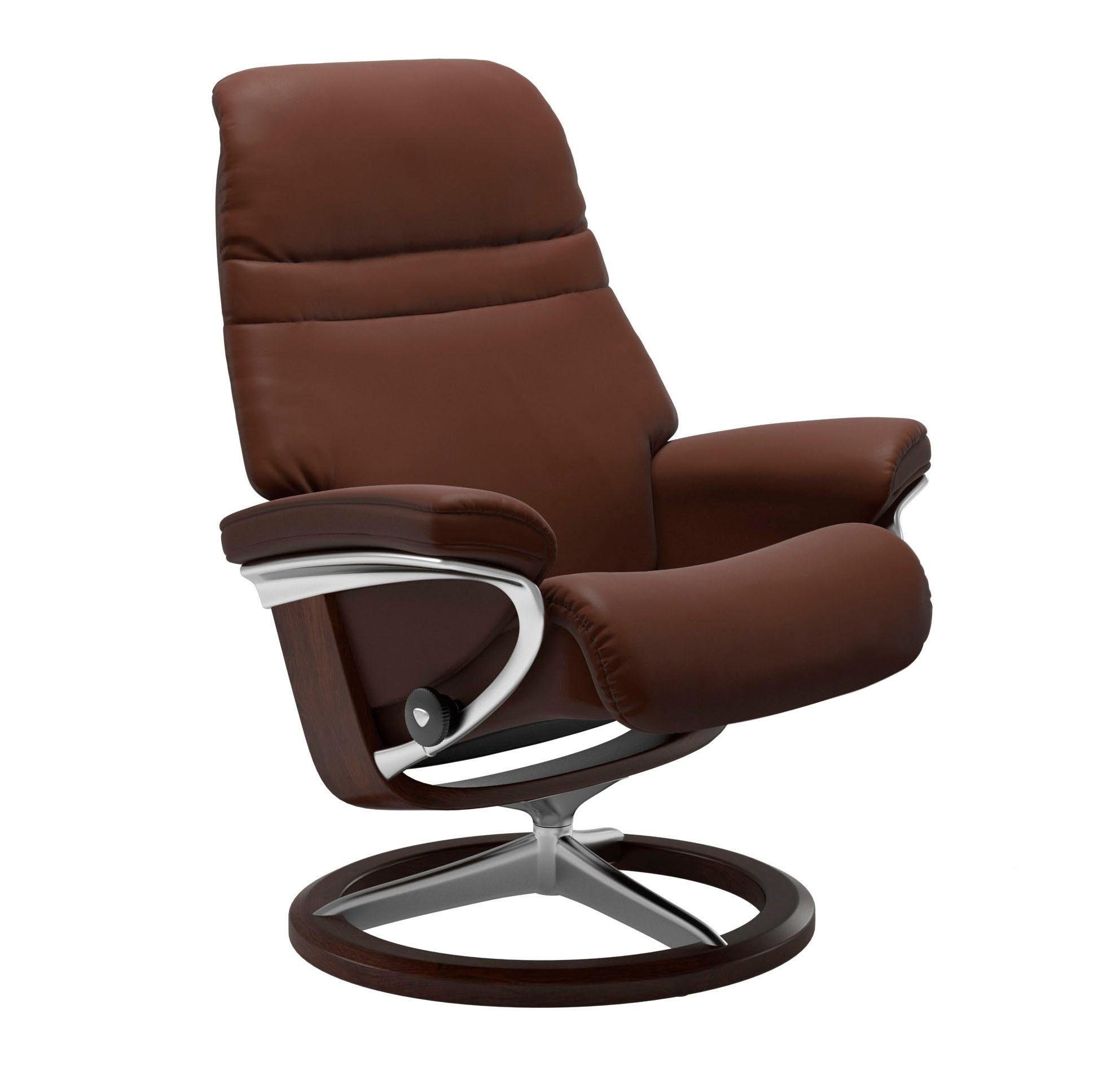 Stressless® Relaxsessel »Sunrise«, mit Signature Base, Größe S, Gestell Braun