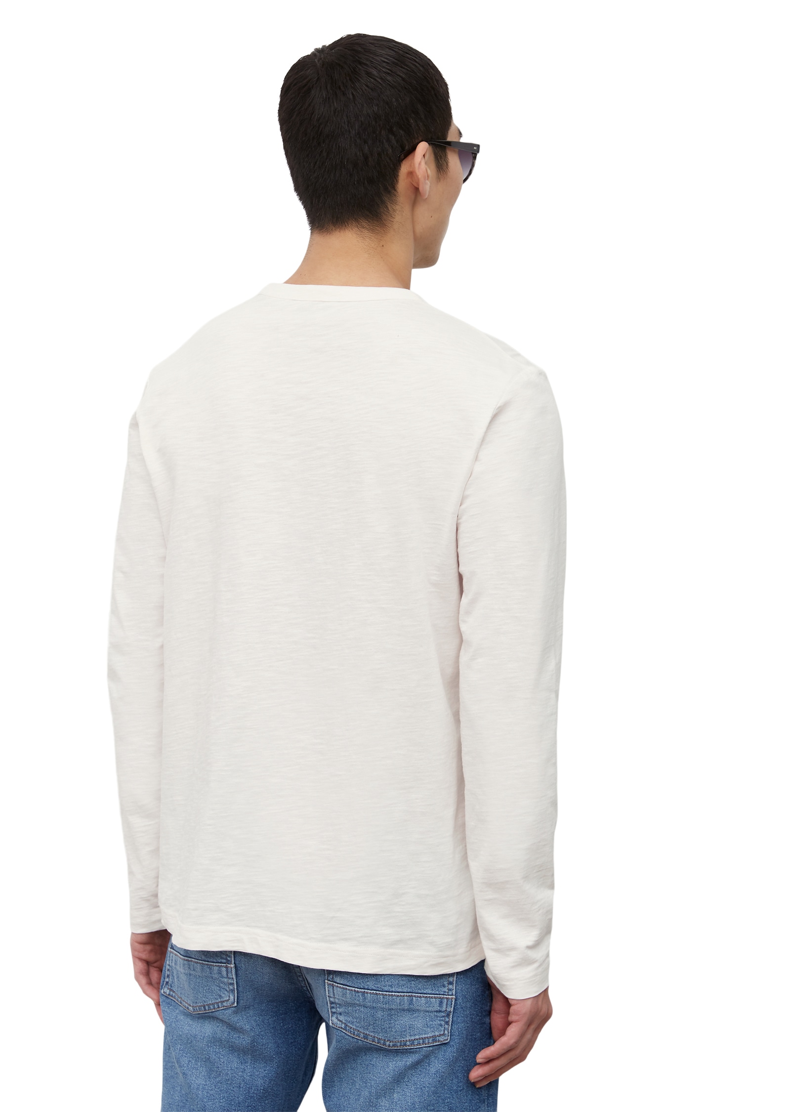 Marc O'Polo Langarmshirt »in softer Slub-Jersey-Qualität«
