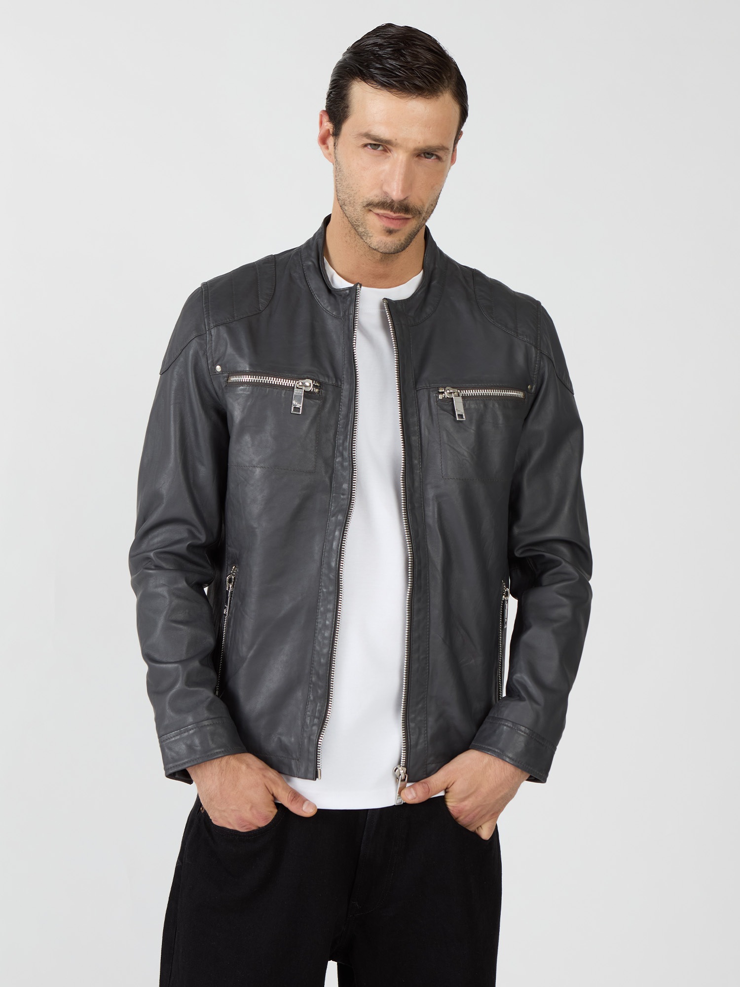 Maze Lederjacke "Flint" günstig online kaufen