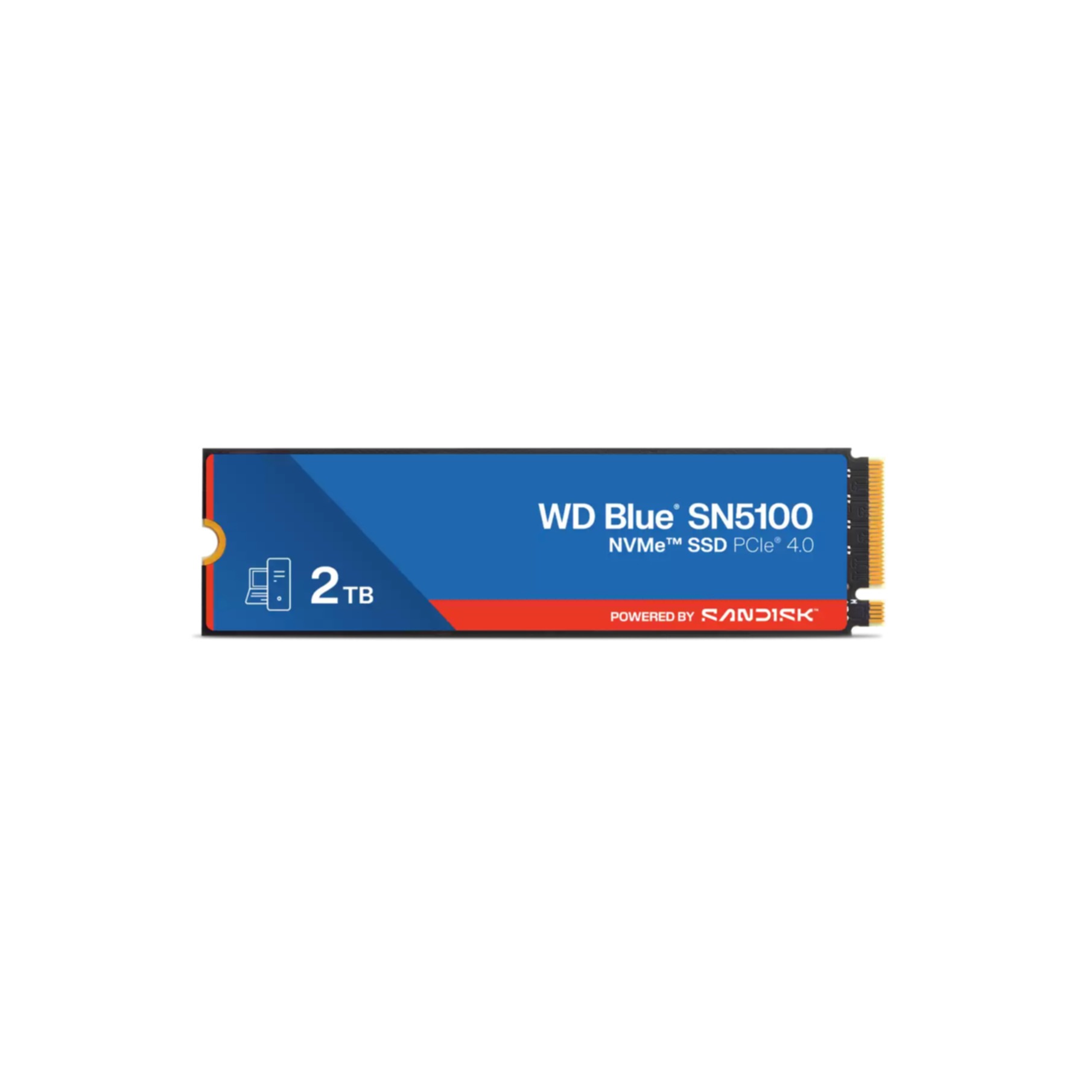 SANDISK interne SSD "WD Blue SN5100", B:10,2cm H:2,1cm T:12,7cmohne farbbezeichnung, Festplatten