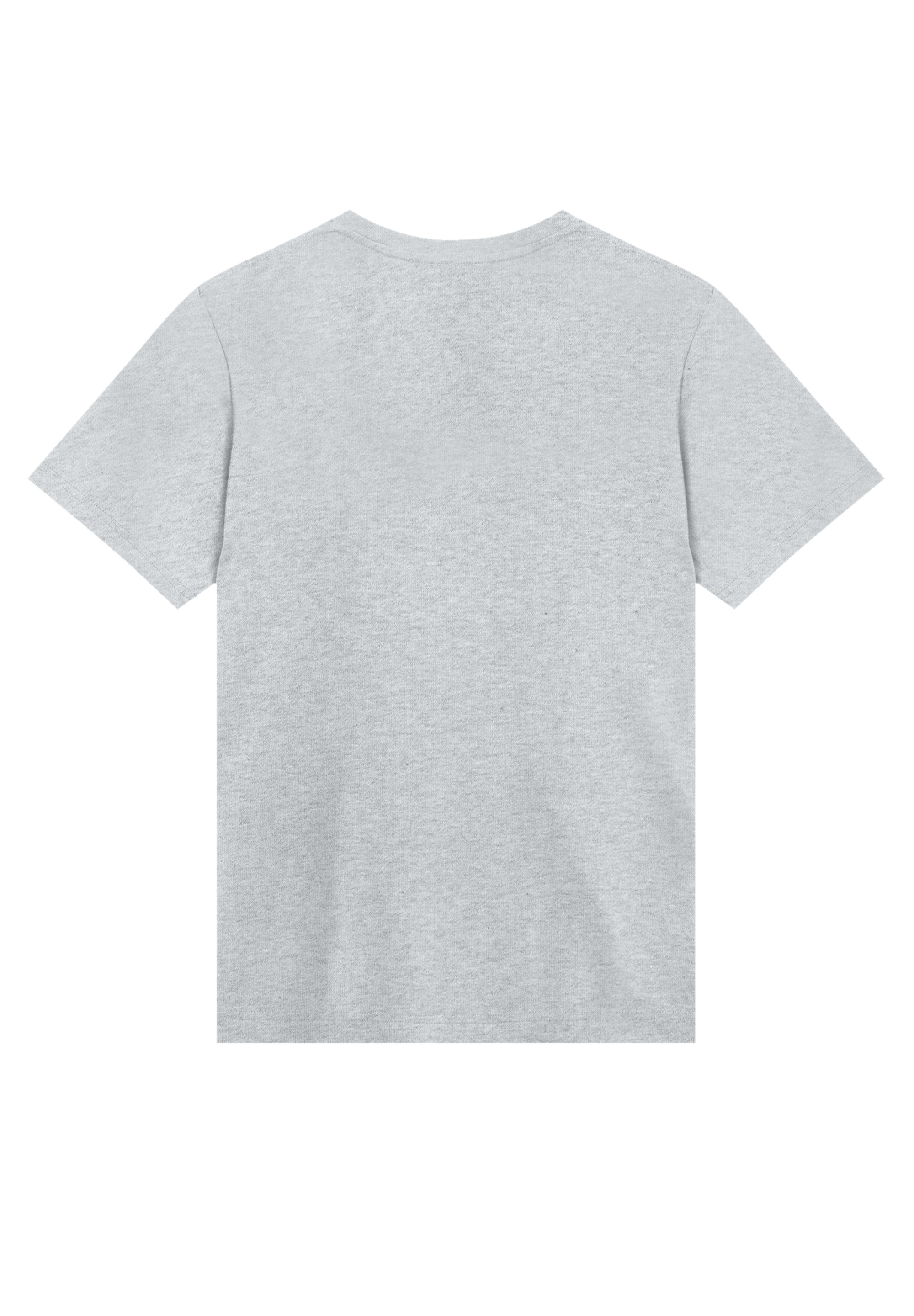 Thumbnail - F4NT4STIC T-Shirt "Smiley Icon Split Wordmark dark Bestickt", Premium Qualität