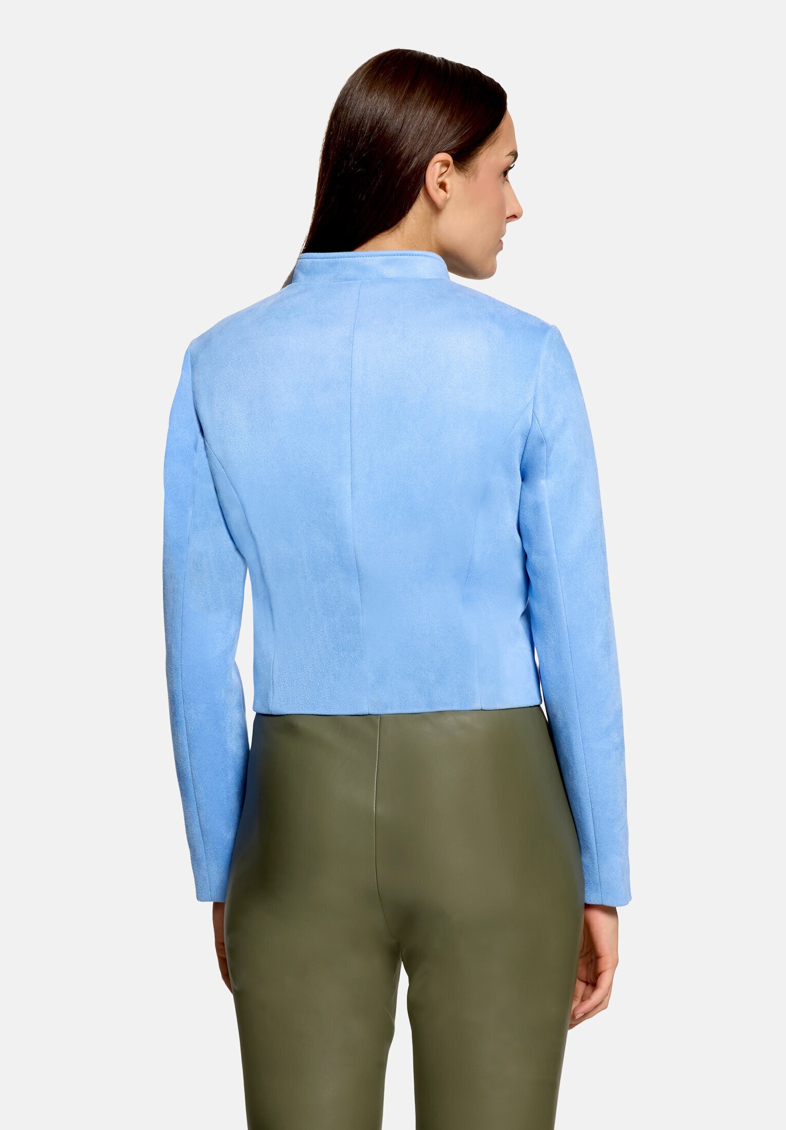 Betty&Co Jackenblazer »Damen mit Stehkragen« Material