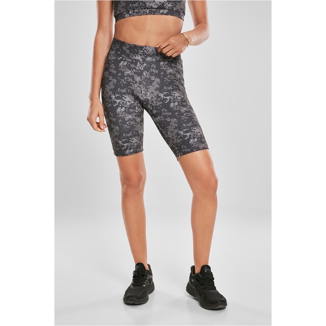 URBAN CLASSICS Stoffhose »Damen Ladies High Waist Camo Tech Cycle Shorts«, (1  tlg.) für bestellen | BAUR