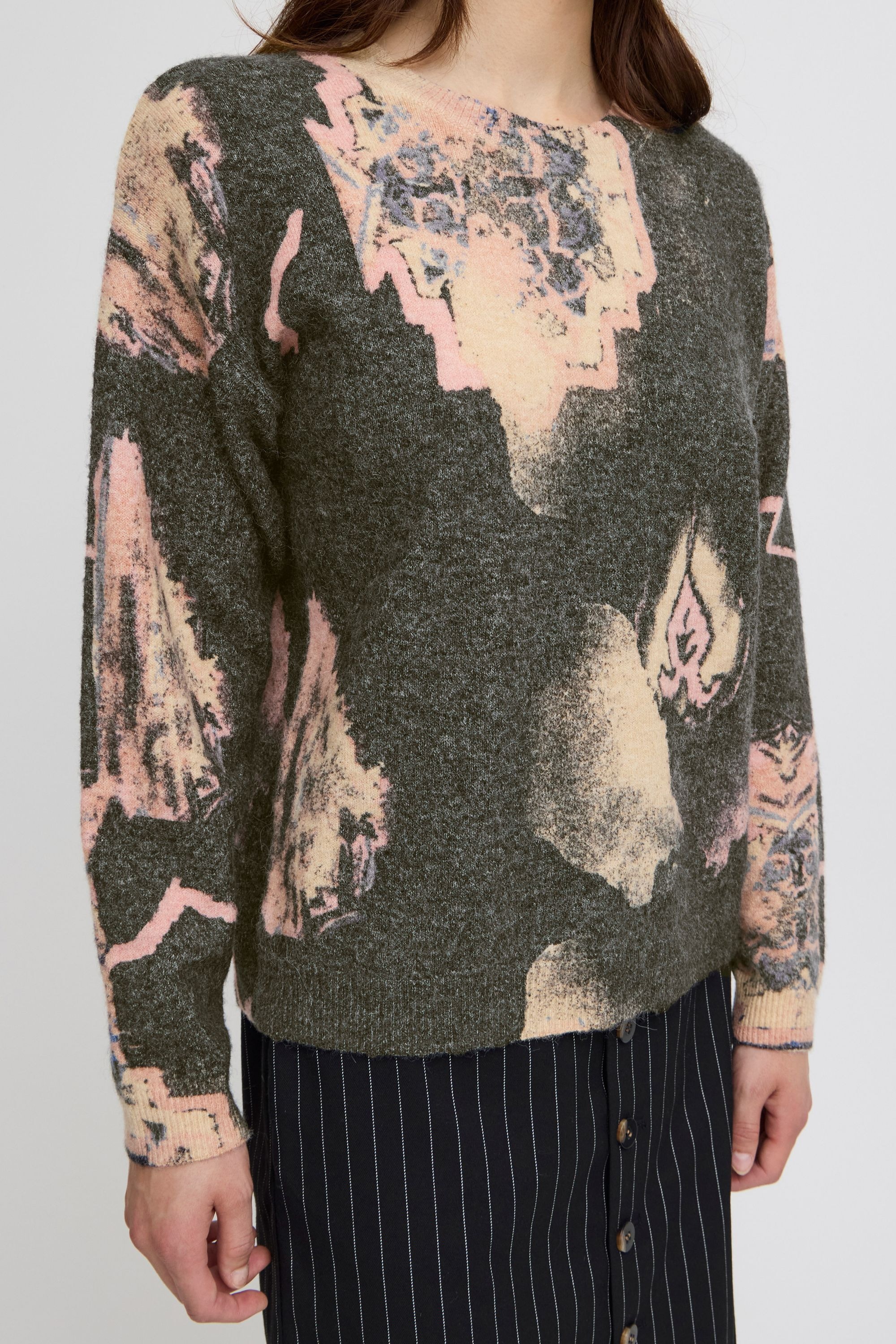ATELIER RÊVE Strickpullover »Strickpullover IRGARCELLE LS3«