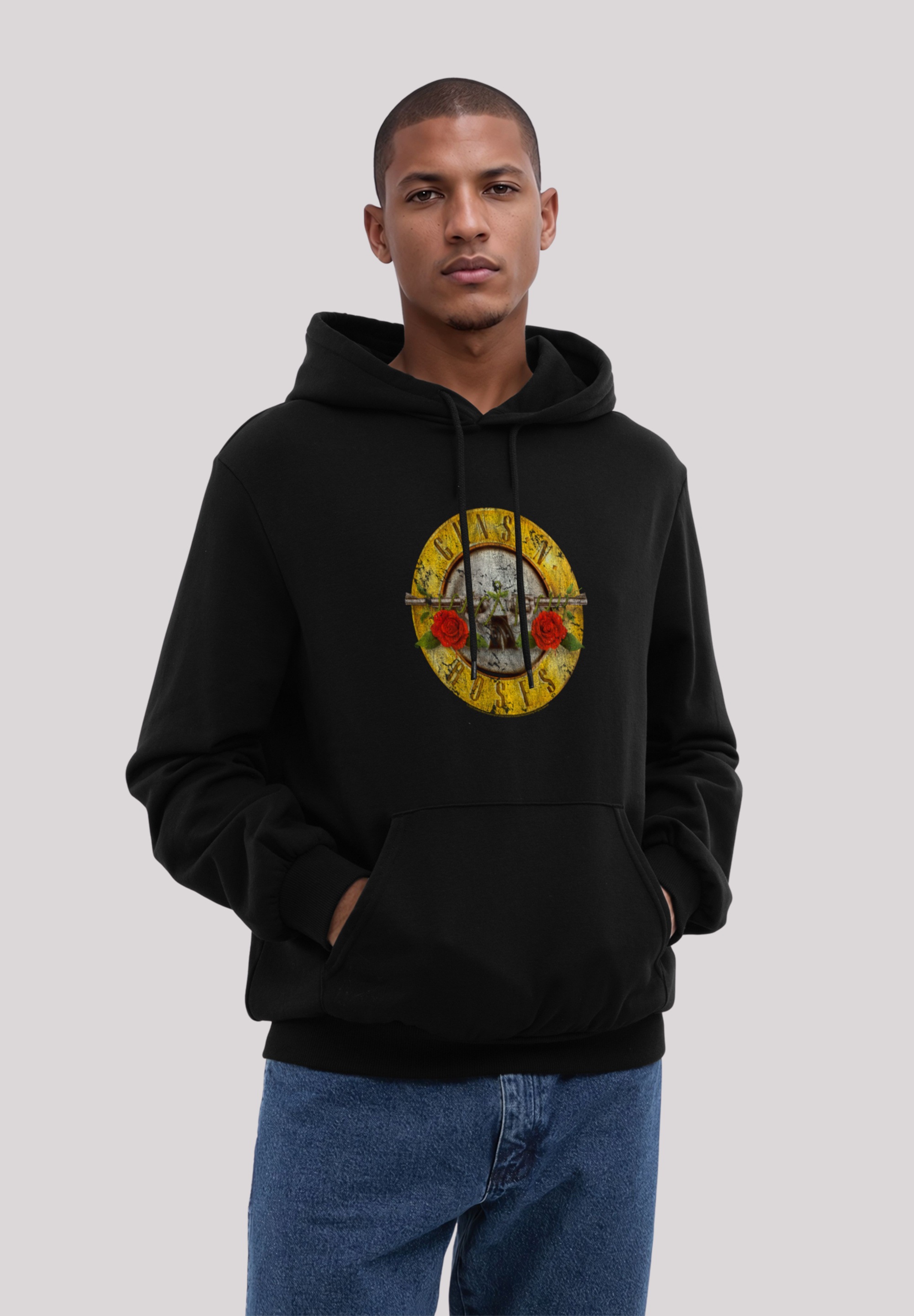 F4NT4STIC Kapuzenpullover "Guns n Roses Vintage Bullet Logo", Premium Quali günstig online kaufen