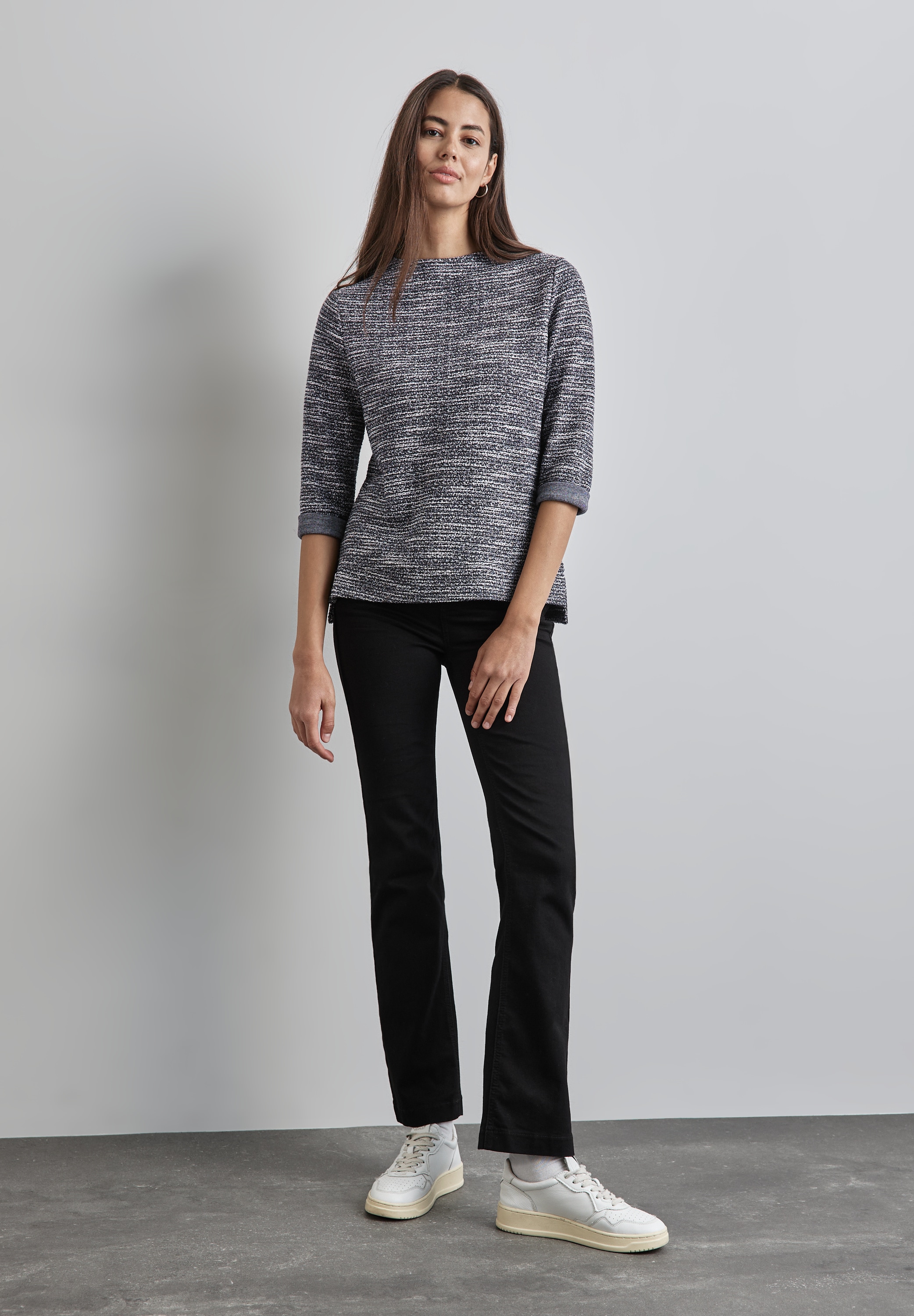 STREET ONE 3/4-Arm-Shirt, mit 3/4 Ärmeln
