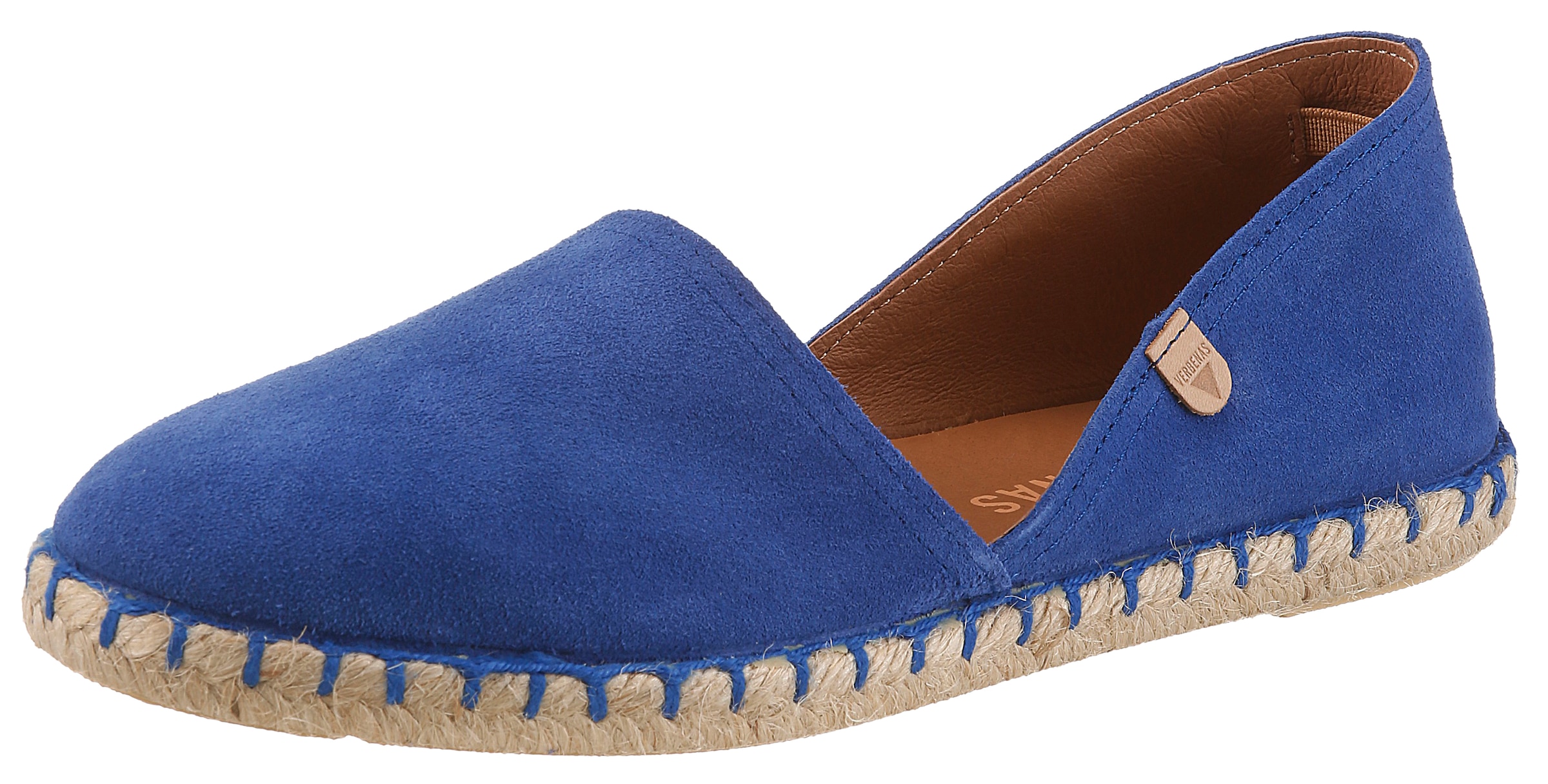 VERBENAS Espadrille "CARMEN SERRAJE" Sommerschuh, Schlappen mit Jute-Rahmen