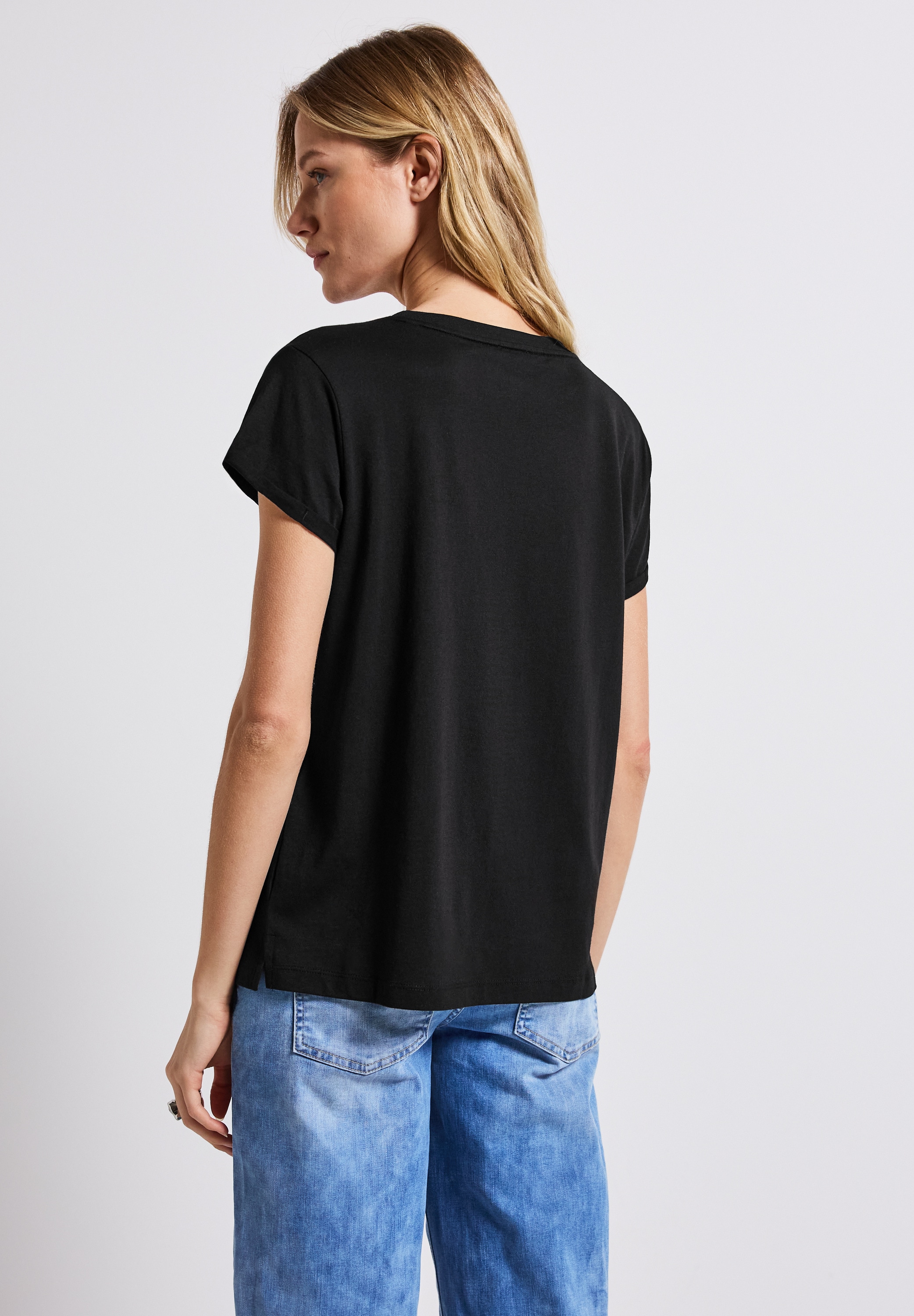 STREET ONE T-Shirt, im soften Baumwoll-Mix