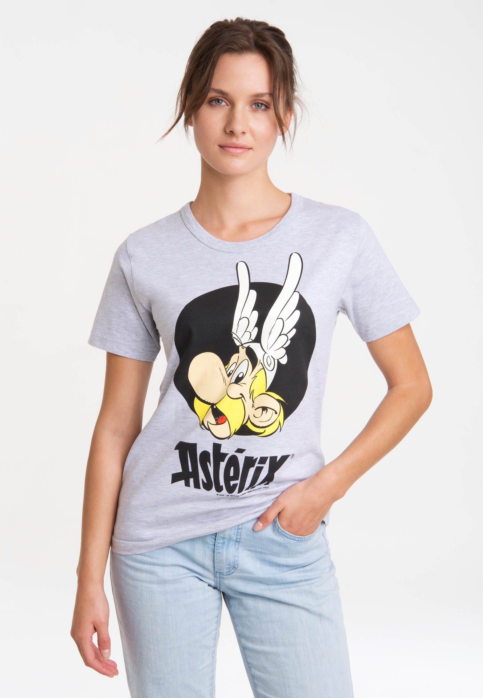 LOGOSHIRT T-Shirt »Asterix der Gallier - Asterix Portrait«, mit  lizenziertem Print für kaufen | BAUR