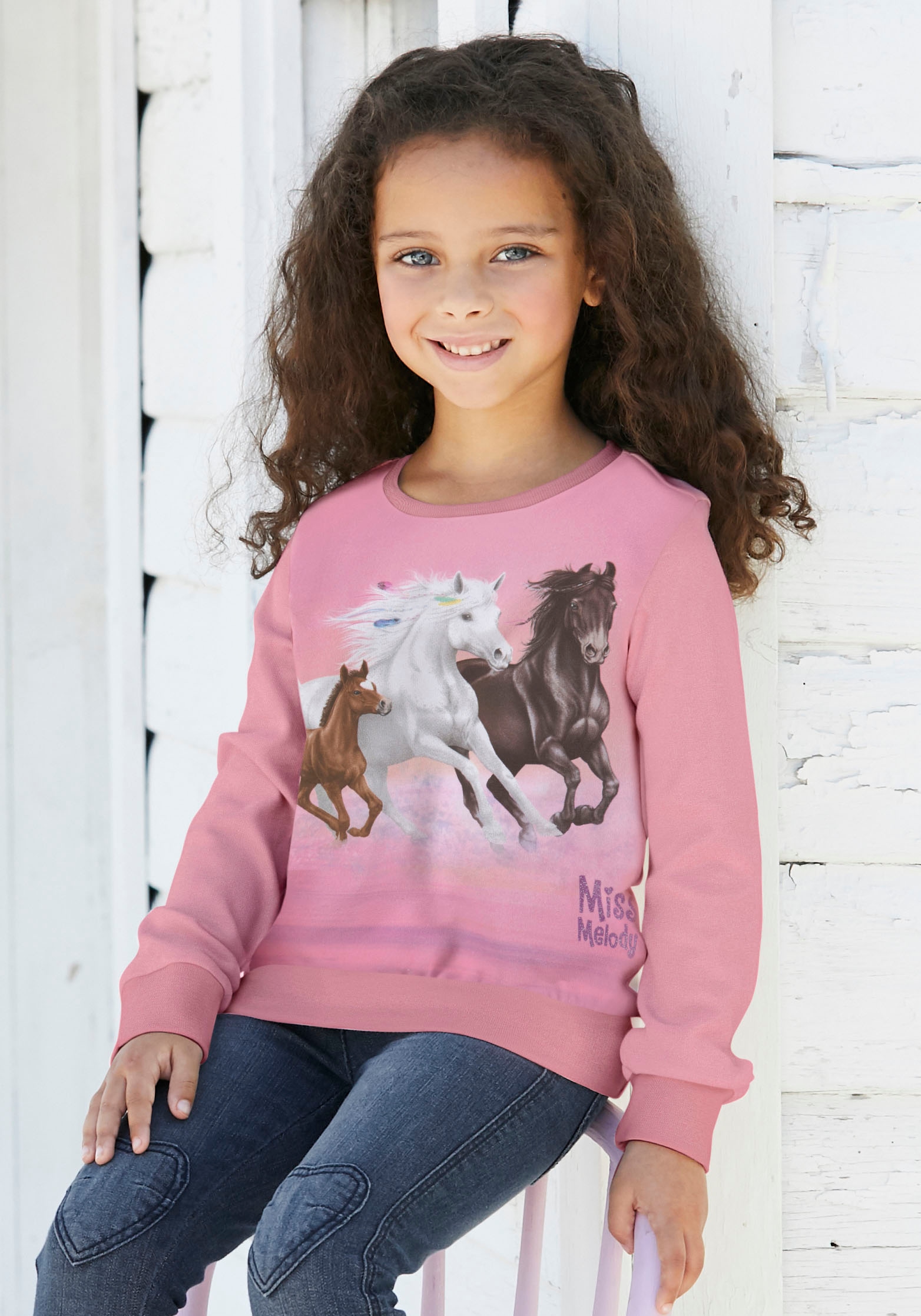 Miss Melody online Pferdefreunde | für BAUR Longsweatshirt, bestellen