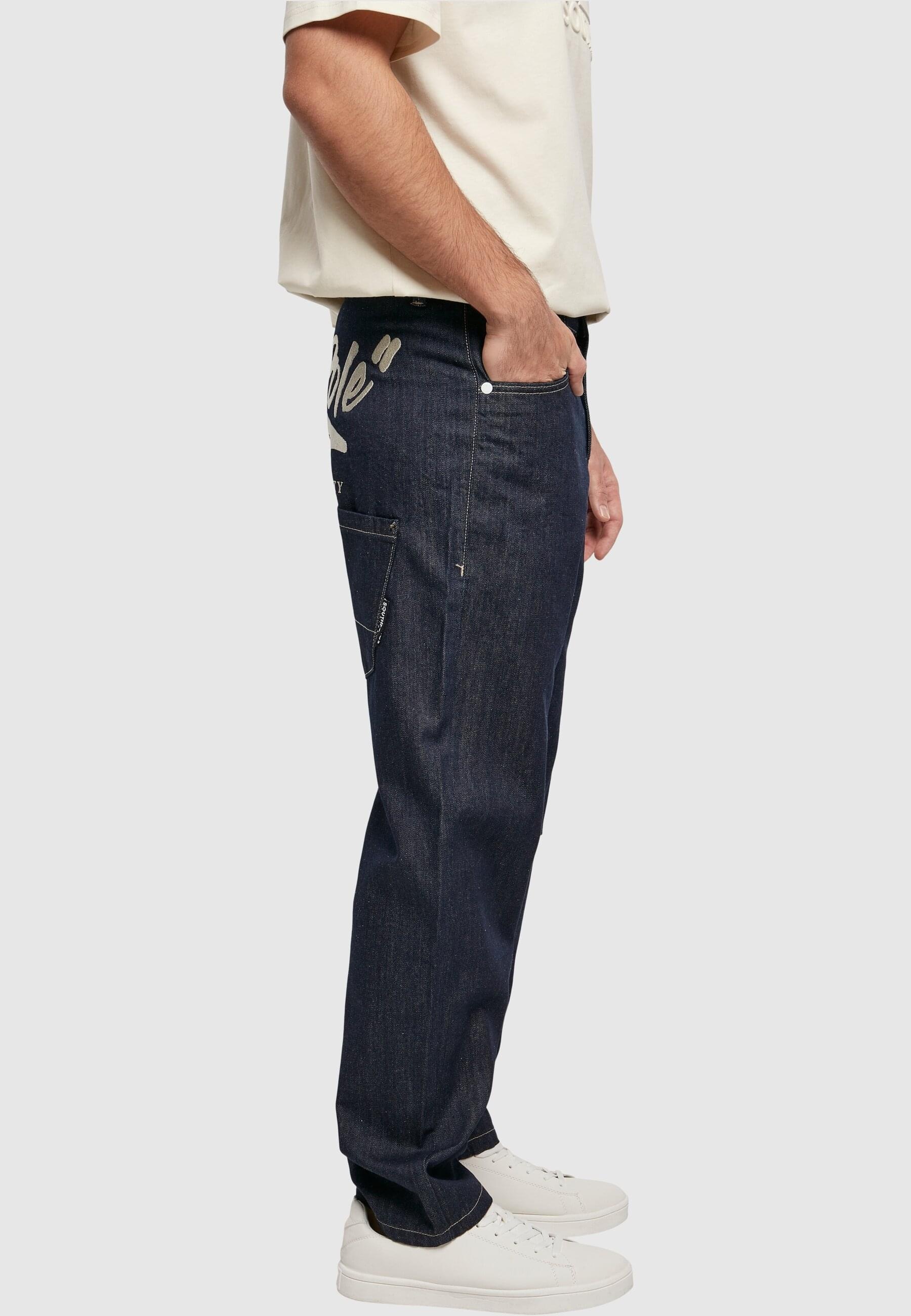 Southpole Bequeme Jeans »Southpole Herren Southpole Script Denim«, (1 tlg.)