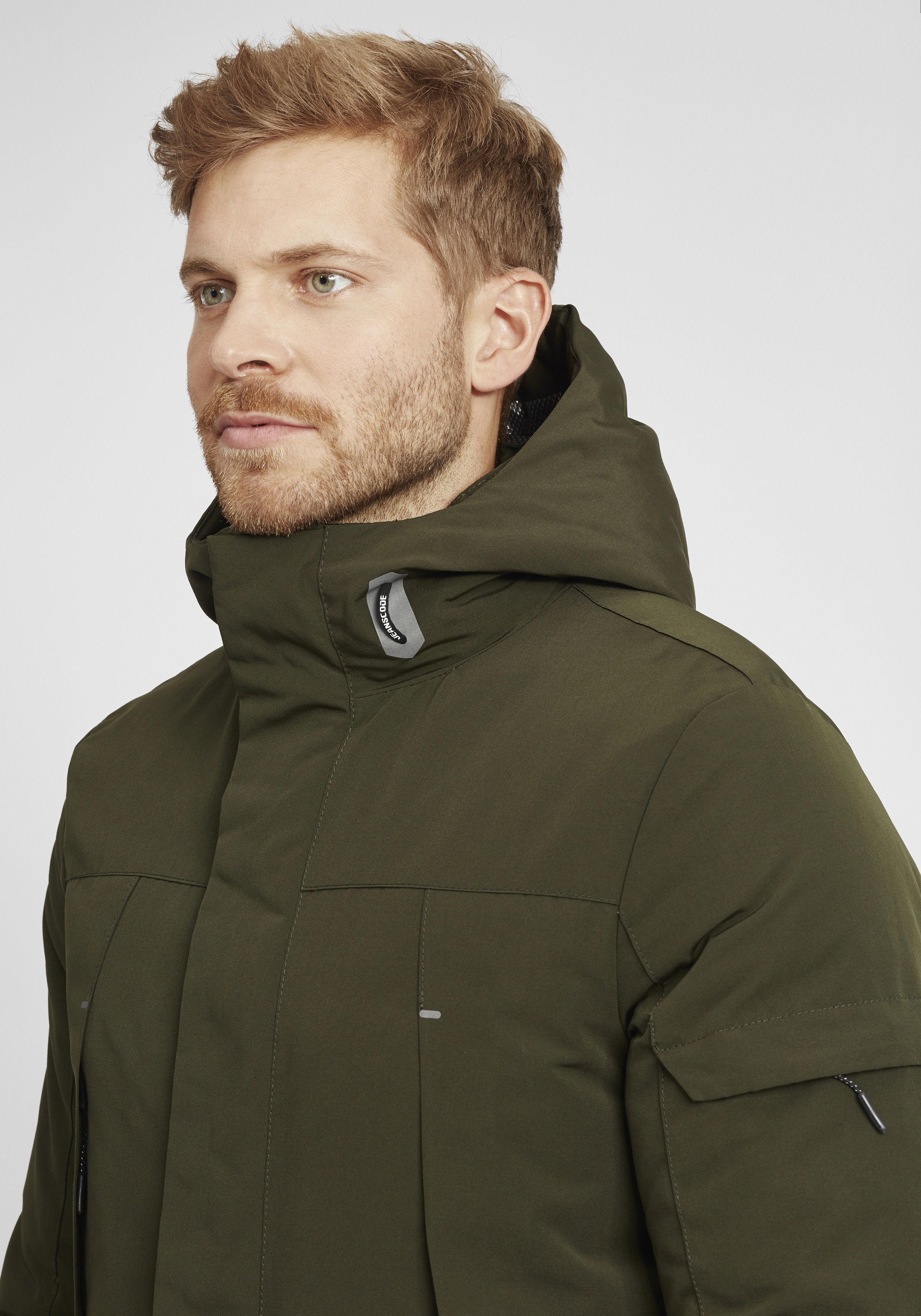 Indicode Langmantel »Parka IDRader«