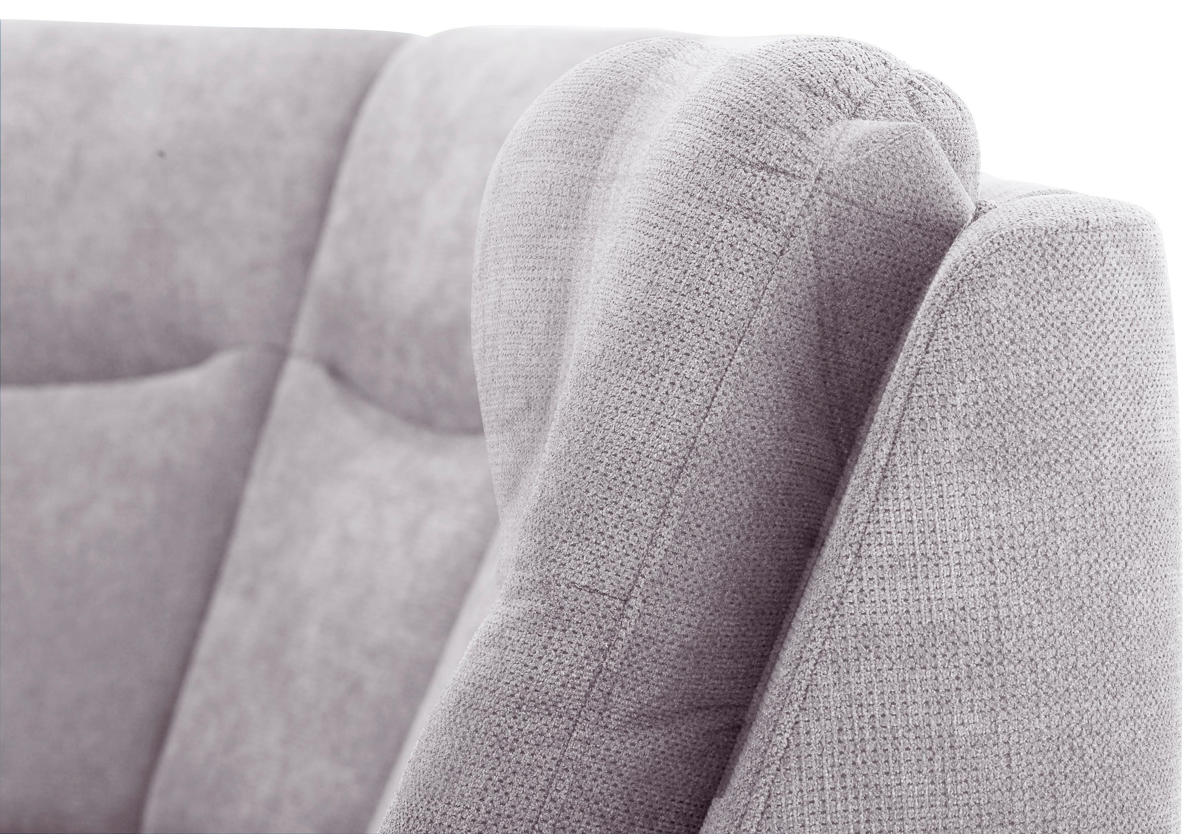 Home affaire Ecksofa »Boccaccio L-Form«, mit Federkern, incl. Kopfteilverstellung, wahlweise Bettfunktion