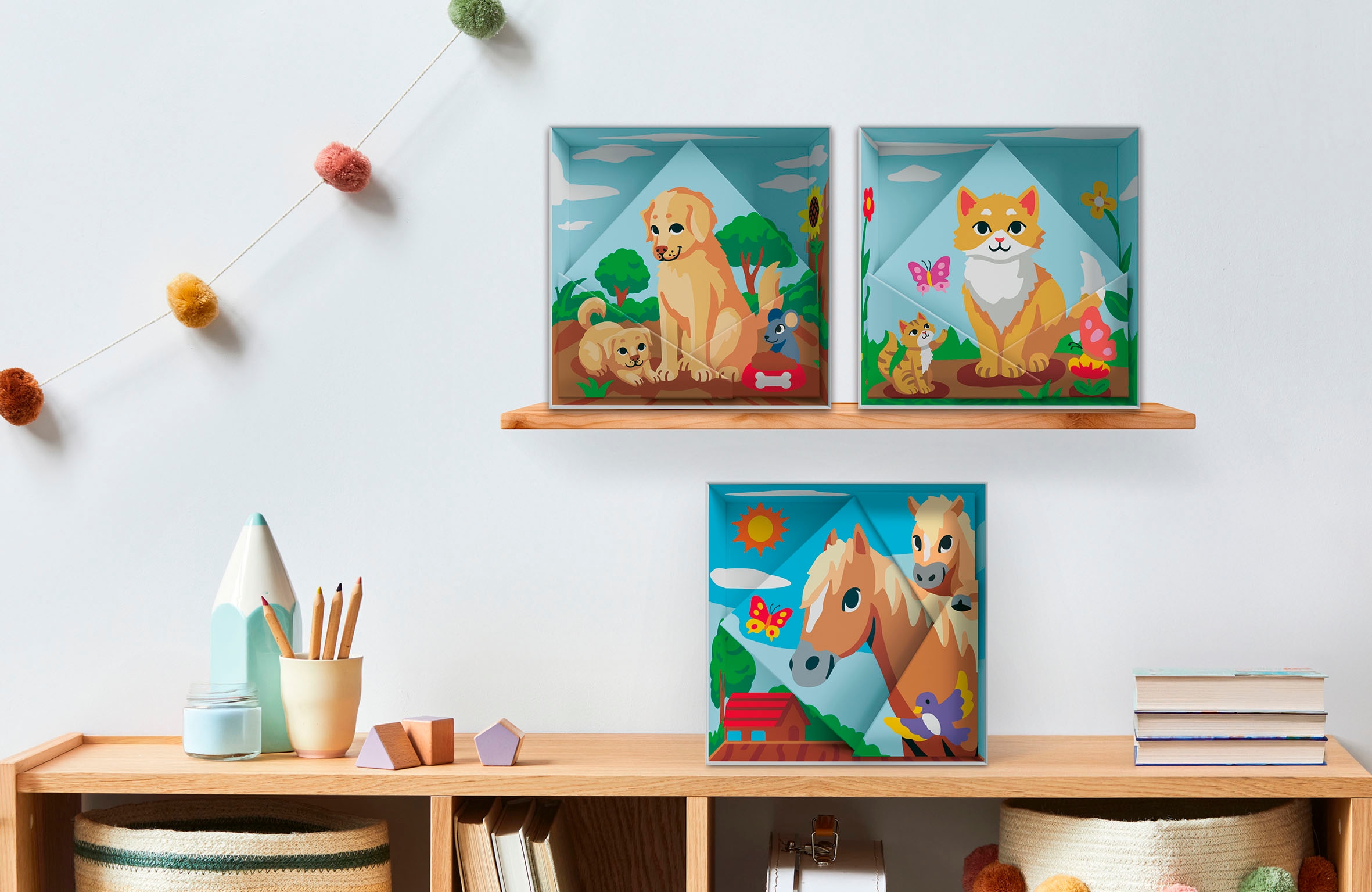 Ravensburger Malen nach Zahlen »CreArt, Do it together, Hunde«, Made in Europe