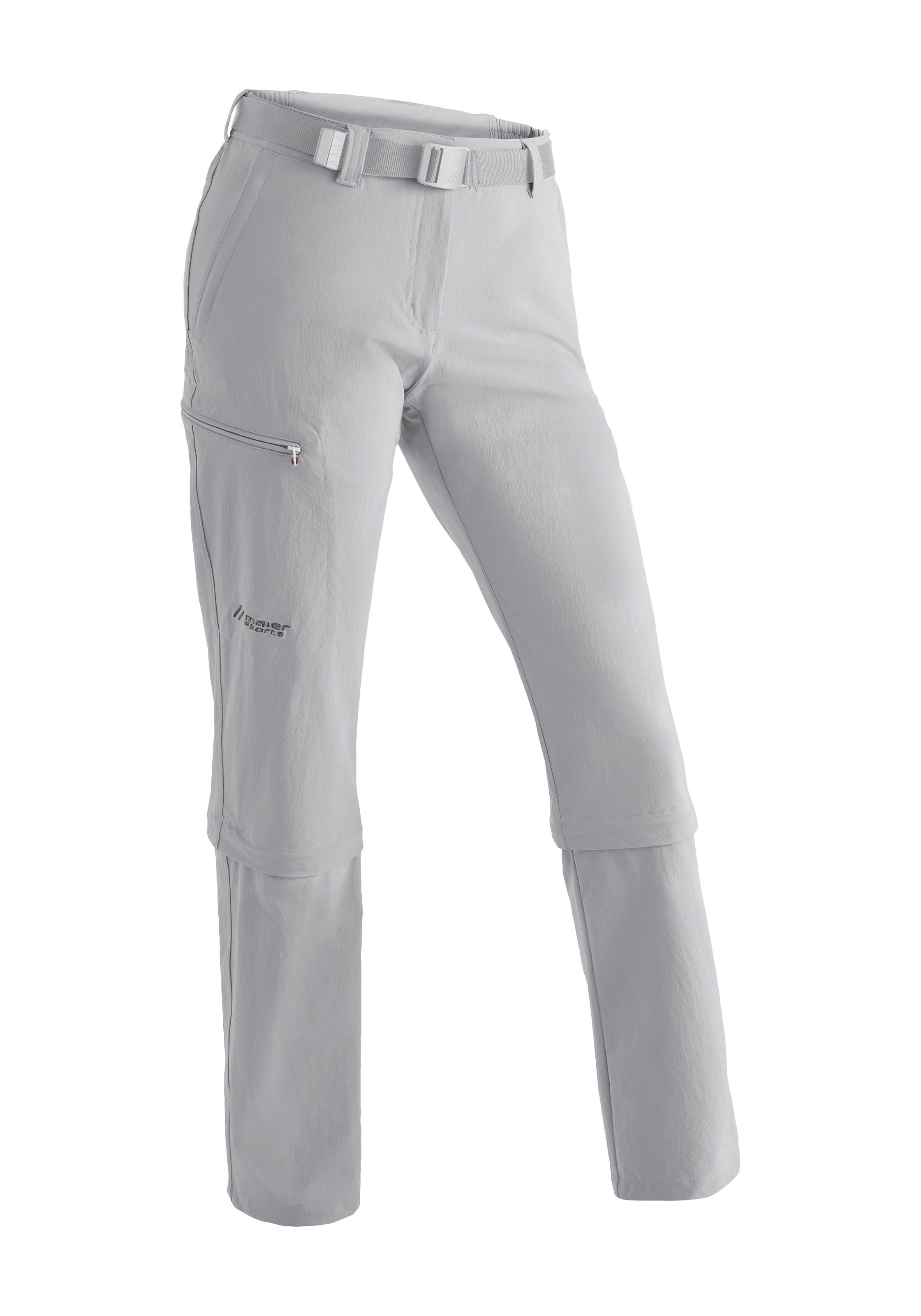 Maier Sports Funktionshose "Arolla", Damen Wanderhose, zipp-off Outdoor-Hose, 3 Taschen, Regular Fit